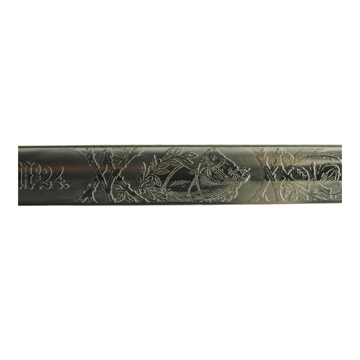 Prussian M1898 Cavalry Saber, Leib-Dragoner Regt. 24 Triple-Etched Blade & Portepee