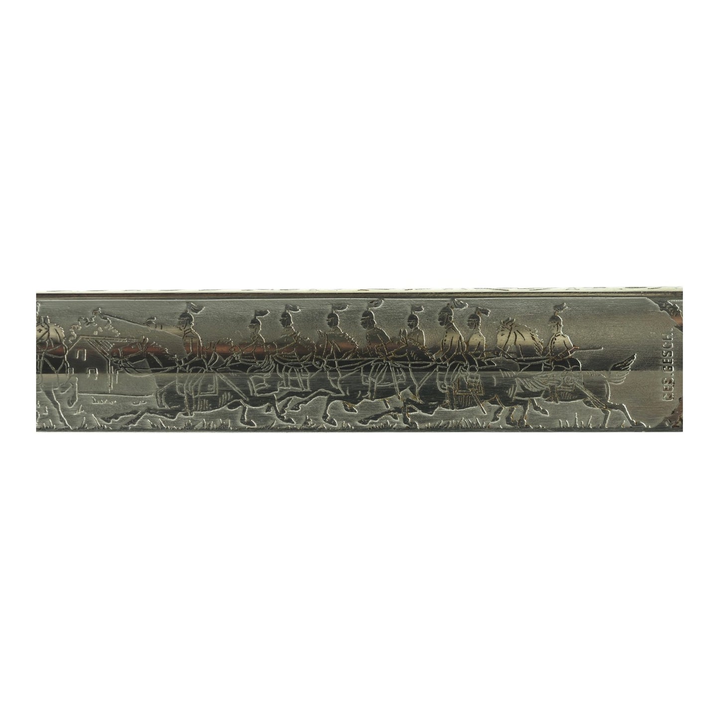 Prussian M1898 Cavalry Saber, Leib-Dragoner Regt. 24 Triple-Etched Blade & Portepee