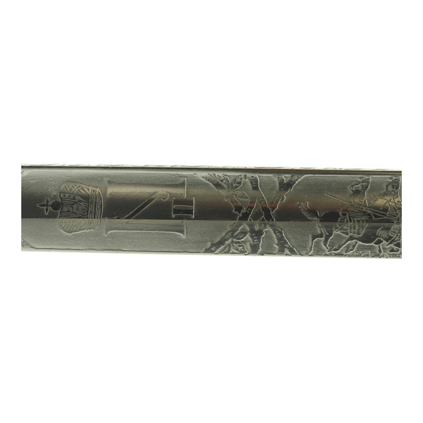 Prussian M1898 Cavalry Saber, Leib-Dragoner Regt. 24 Triple-Etched Blade & Portepee