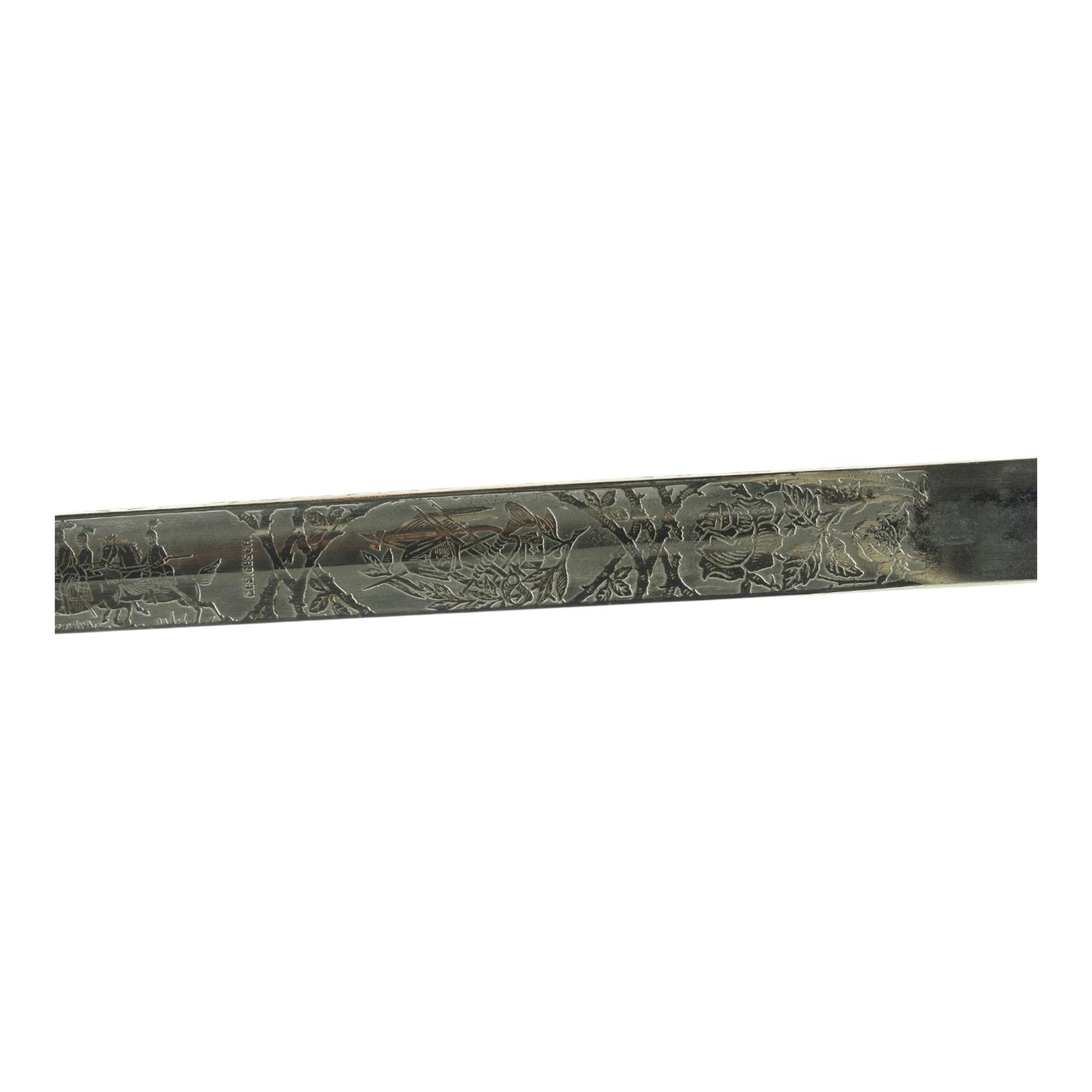 Prussian M1898 Cavalry Saber, Leib-Dragoner Regt. 24 Triple-Etched Blade & Portepee