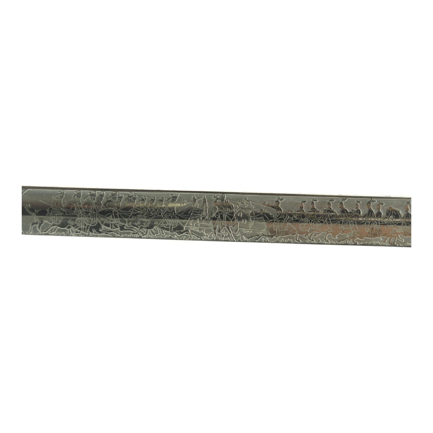 Prussian M1898 Cavalry Saber, Leib-Dragoner Regt. 24 Triple-Etched Blade & Portepee