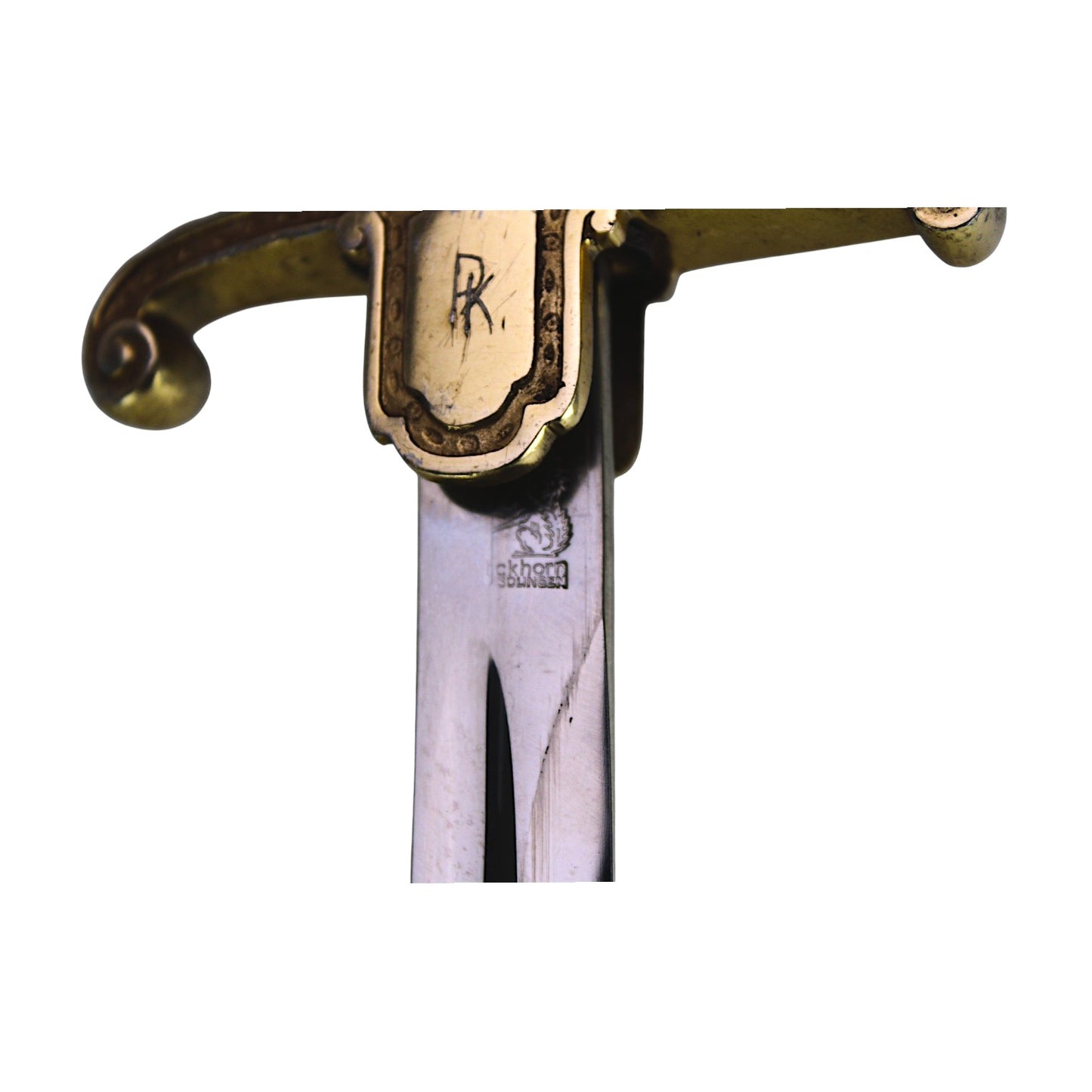 Eickhorn German WW2 Heer Panther Head Officer Sword with “PK” Langet Initials
