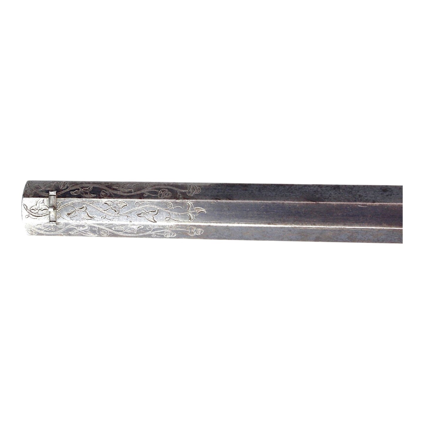 19th Century Belgian Flobert Breech-Loading Rifle with Engraved Stock