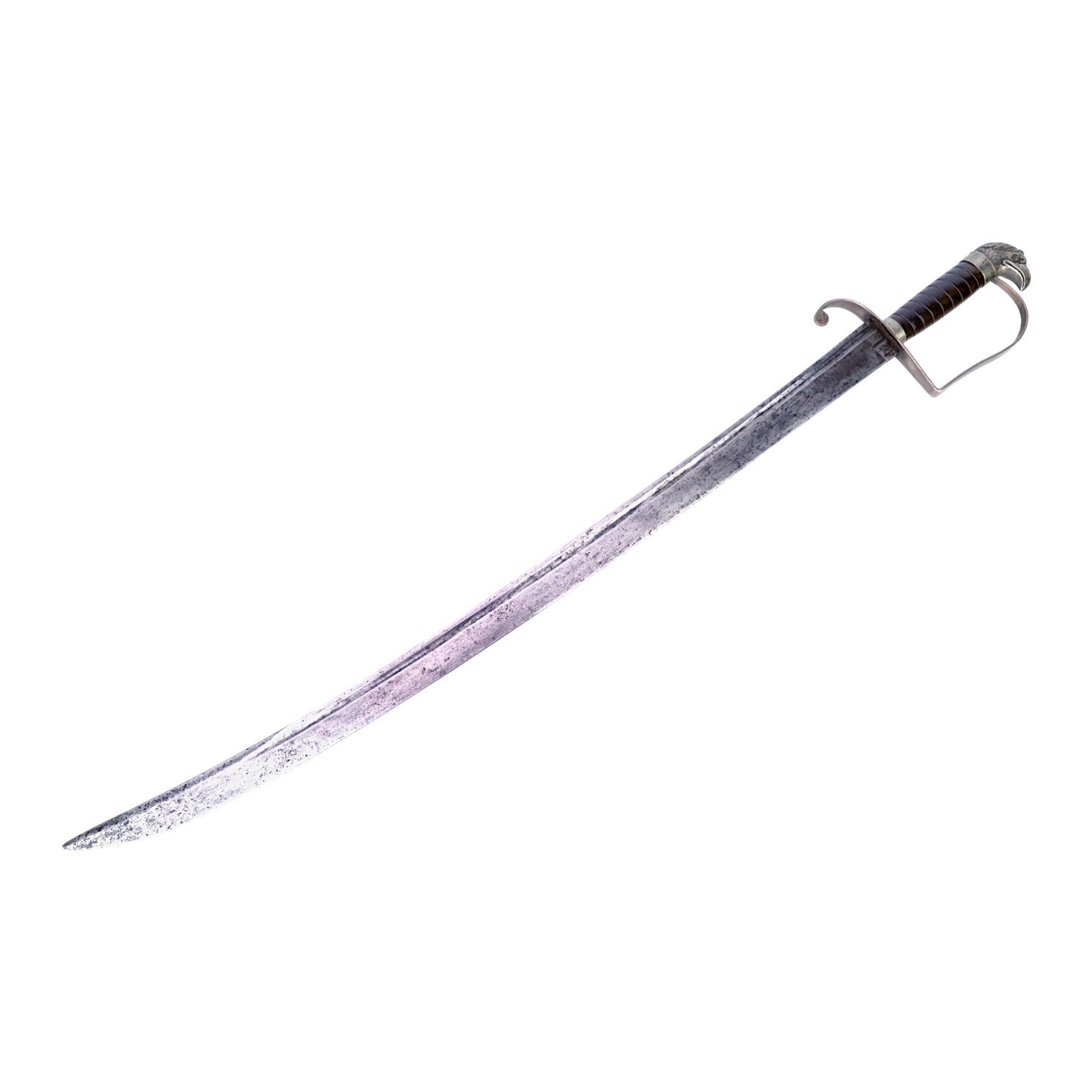 American Revolutionary War Baltimore Silver Hilt Eagle Head Sword from W. Guthman Collection