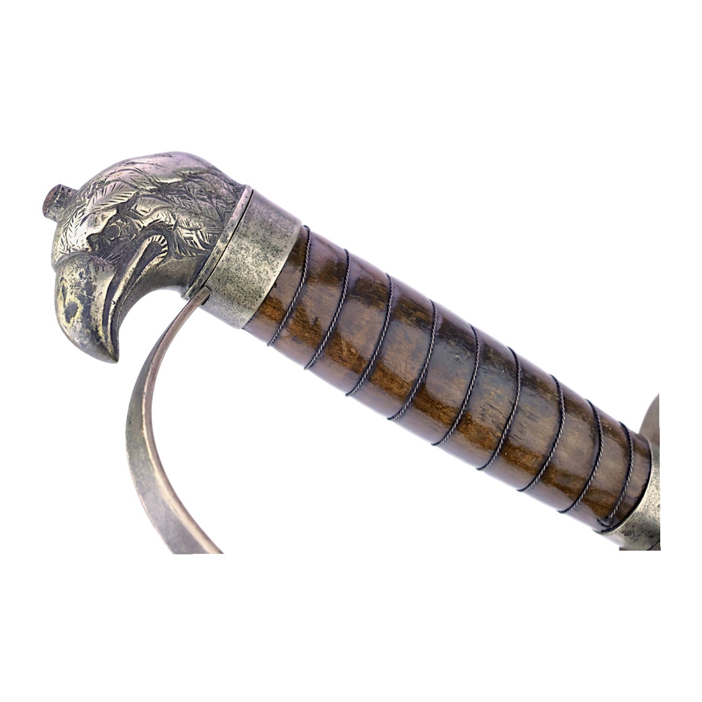 American Revolutionary War Baltimore Silver Hilt Eagle Head Sword from W. Guthman Collection