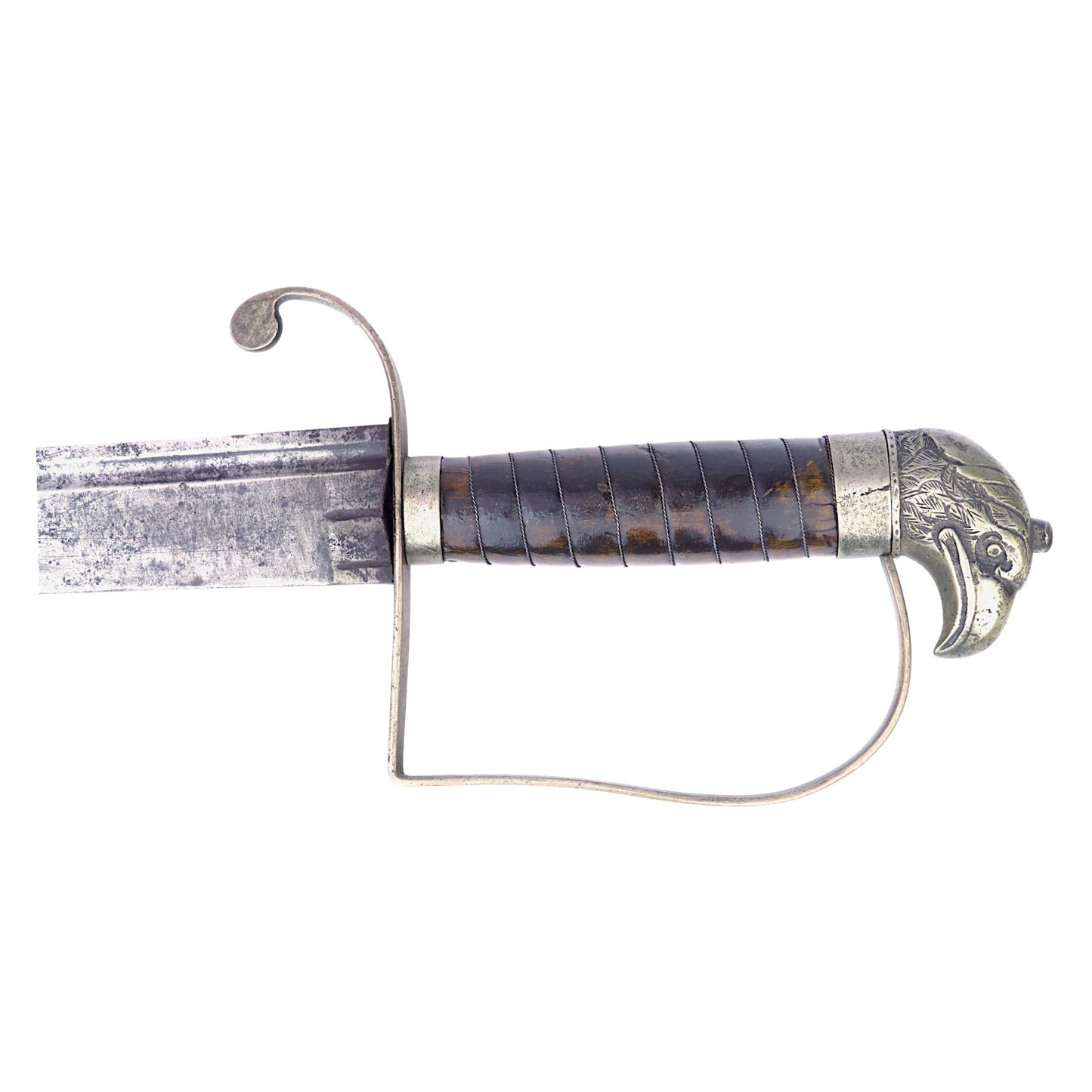 American Revolutionary War Baltimore Silver Hilt Eagle Head Sword from W. Guthman Collection