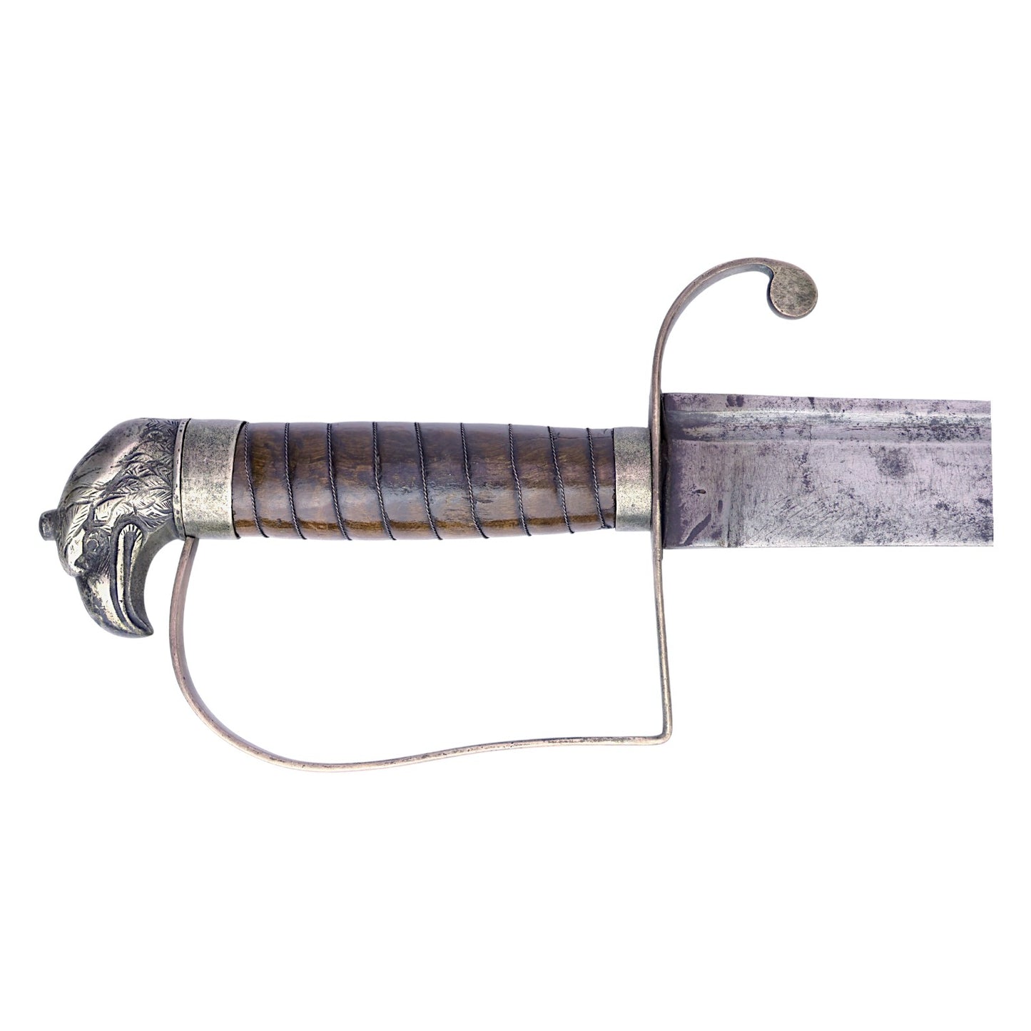 American Revolutionary War Baltimore Silver Hilt Eagle Head Sword from W. Guthman Collection
