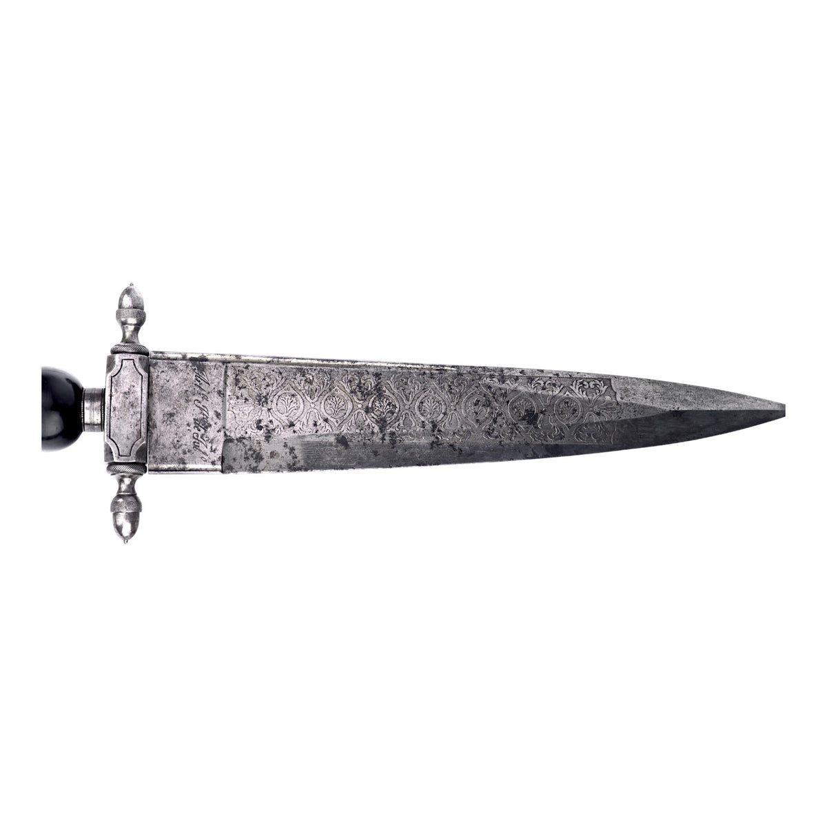 Spanish Plug Bayonet with Toledo-Stamped 1847 Blade