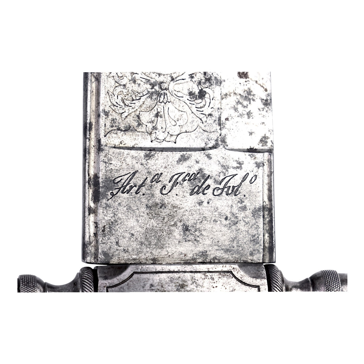 Spanish Plug Bayonet with Toledo-Stamped 1847 Blade