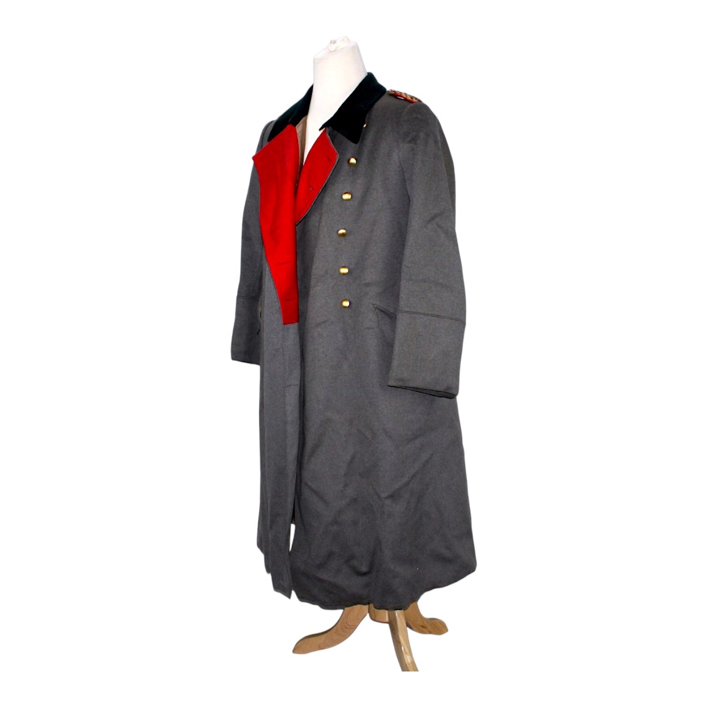 German WW2 Brigadier General of Artillery Overcoat with Excellent Shoulder Boards