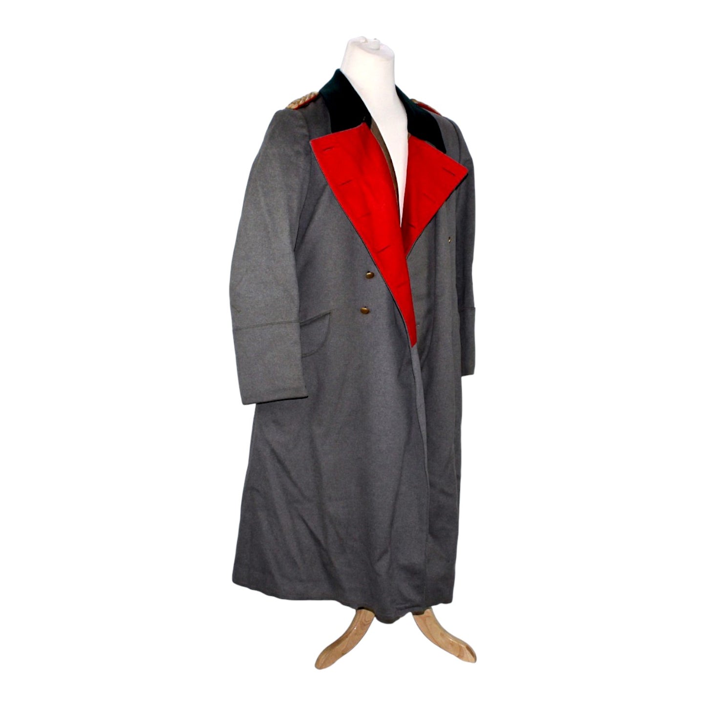 German WW2 Brigadier General of Artillery Overcoat with Excellent Shoulder Boards