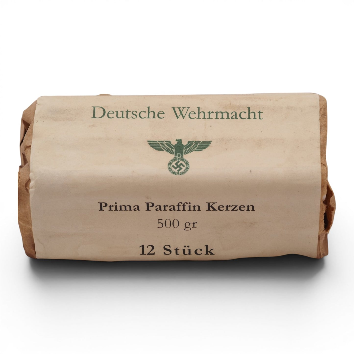 Rare WWII German Wehrmacht Paraffin Candle Pack - Dated 1942