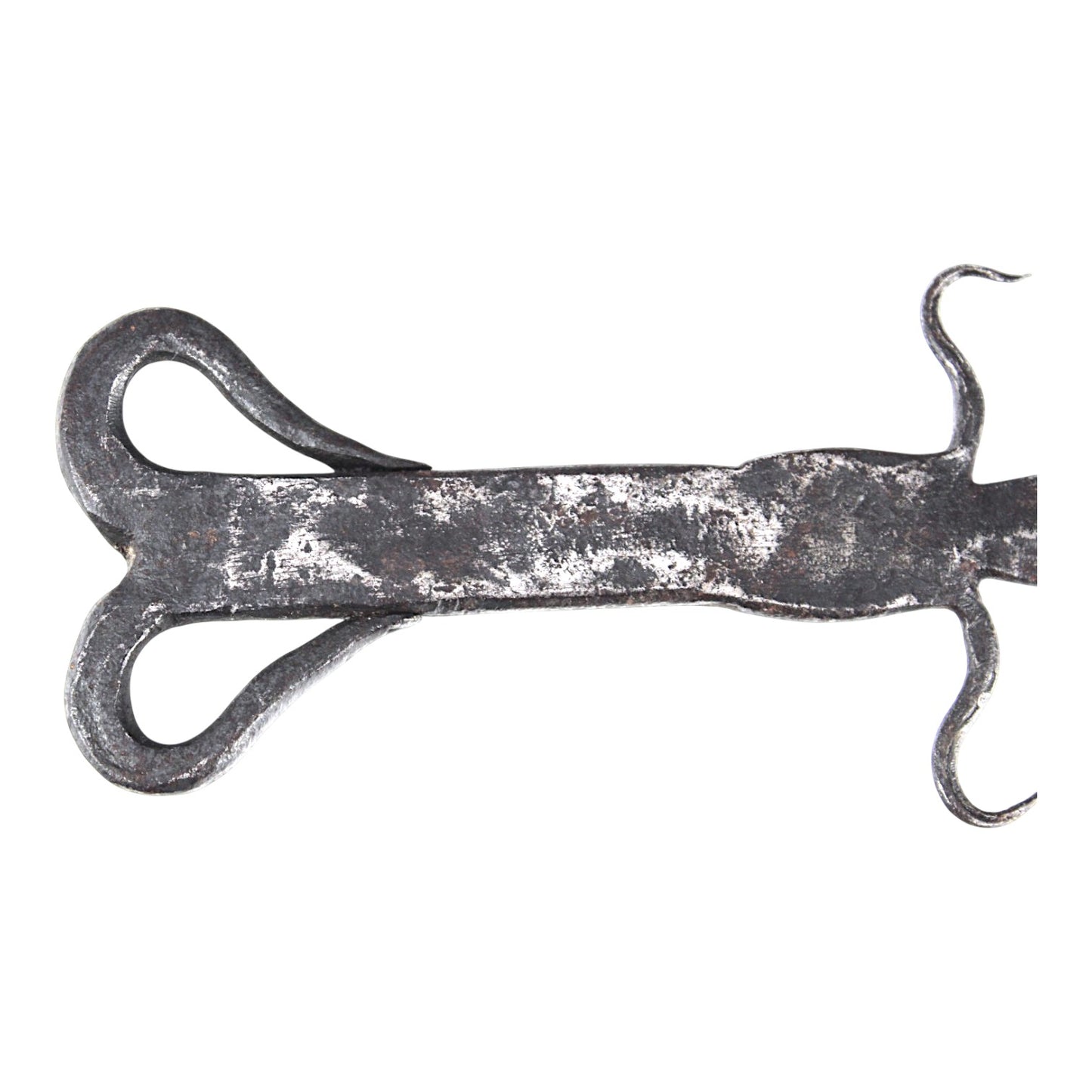 Ancient Scythian Iron Alloy Akinakes Dagger, Rare Form, One-Piece Construct, 5th Century B.C.