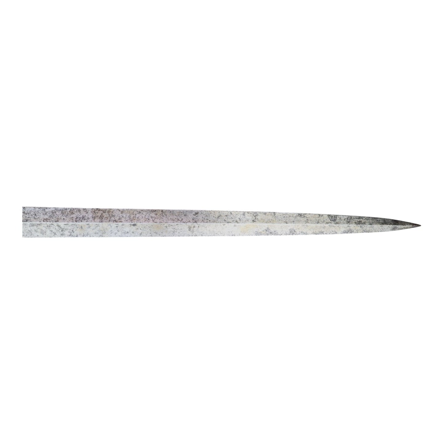 German or North European Decorated Double-Edged Sword c.1620 with Solingen Mark & Museum Number
