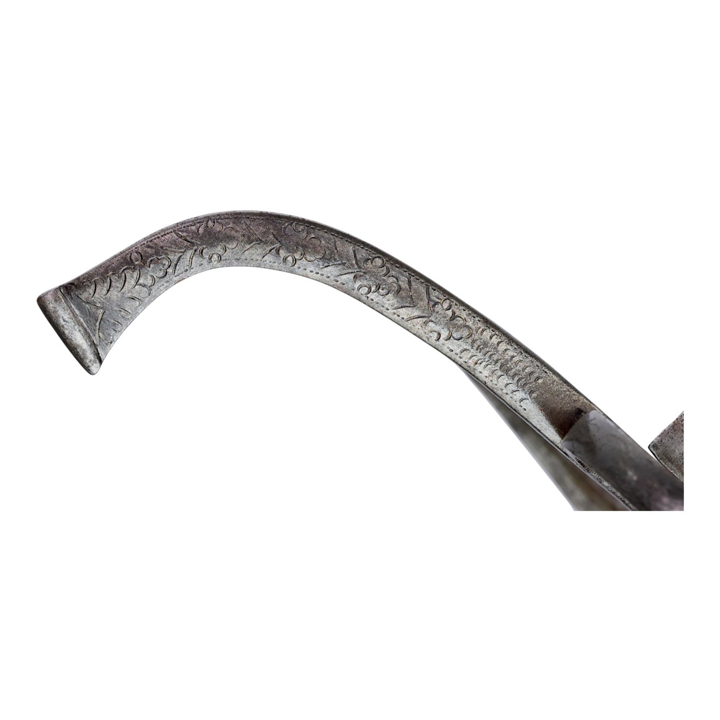 German or North European Decorated Double-Edged Sword c.1620 with Solingen Mark & Museum Number