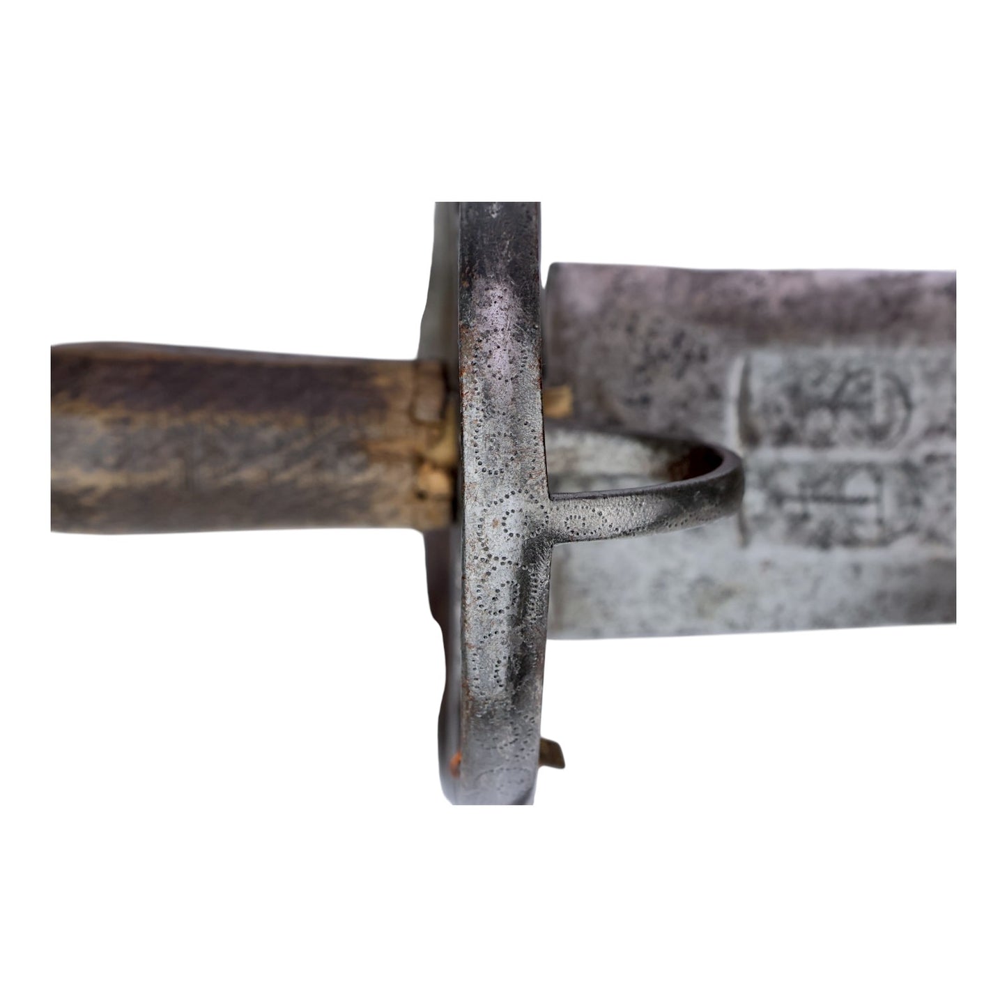 German or North European Decorated Double-Edged Sword c.1620 with Solingen Mark & Museum Number