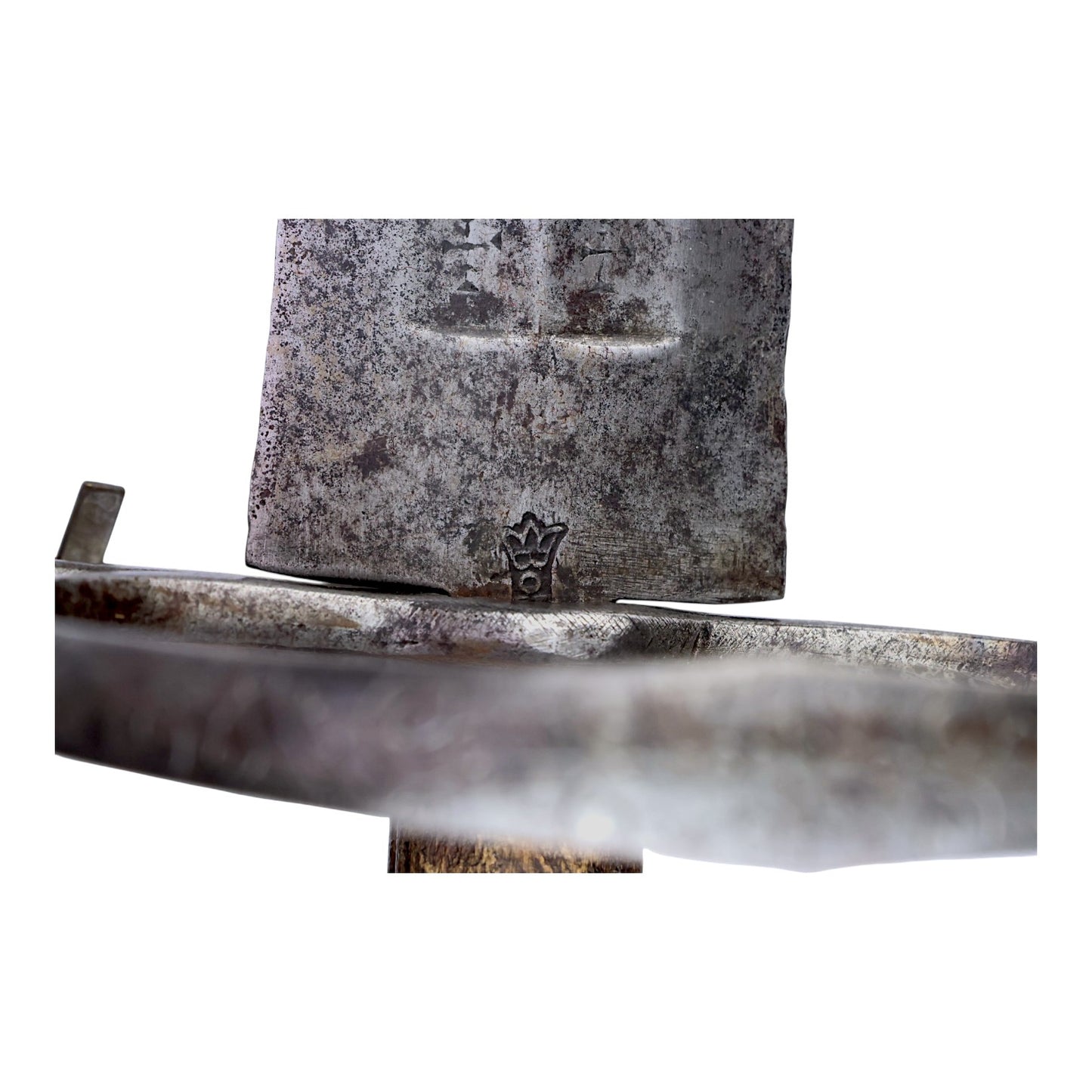 German or North European Decorated Double-Edged Sword c.1620 with Solingen Mark & Museum Number