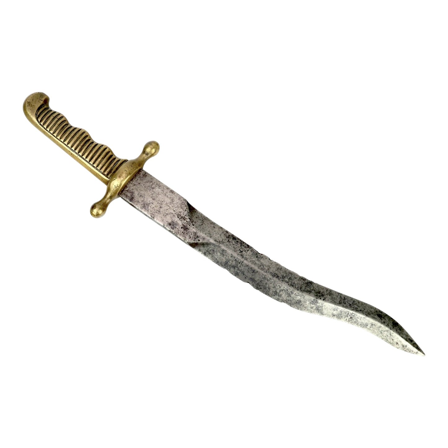 Rare Spanish Navy Model 1861 Boarding Knife, Kris-Style Blade, Possibly No. 1!