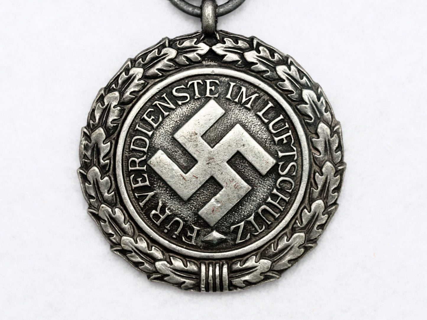 Rare German WW2 Luftschutz Civil Defense Decoration 1st & 2nd Class Medal Set, 1938