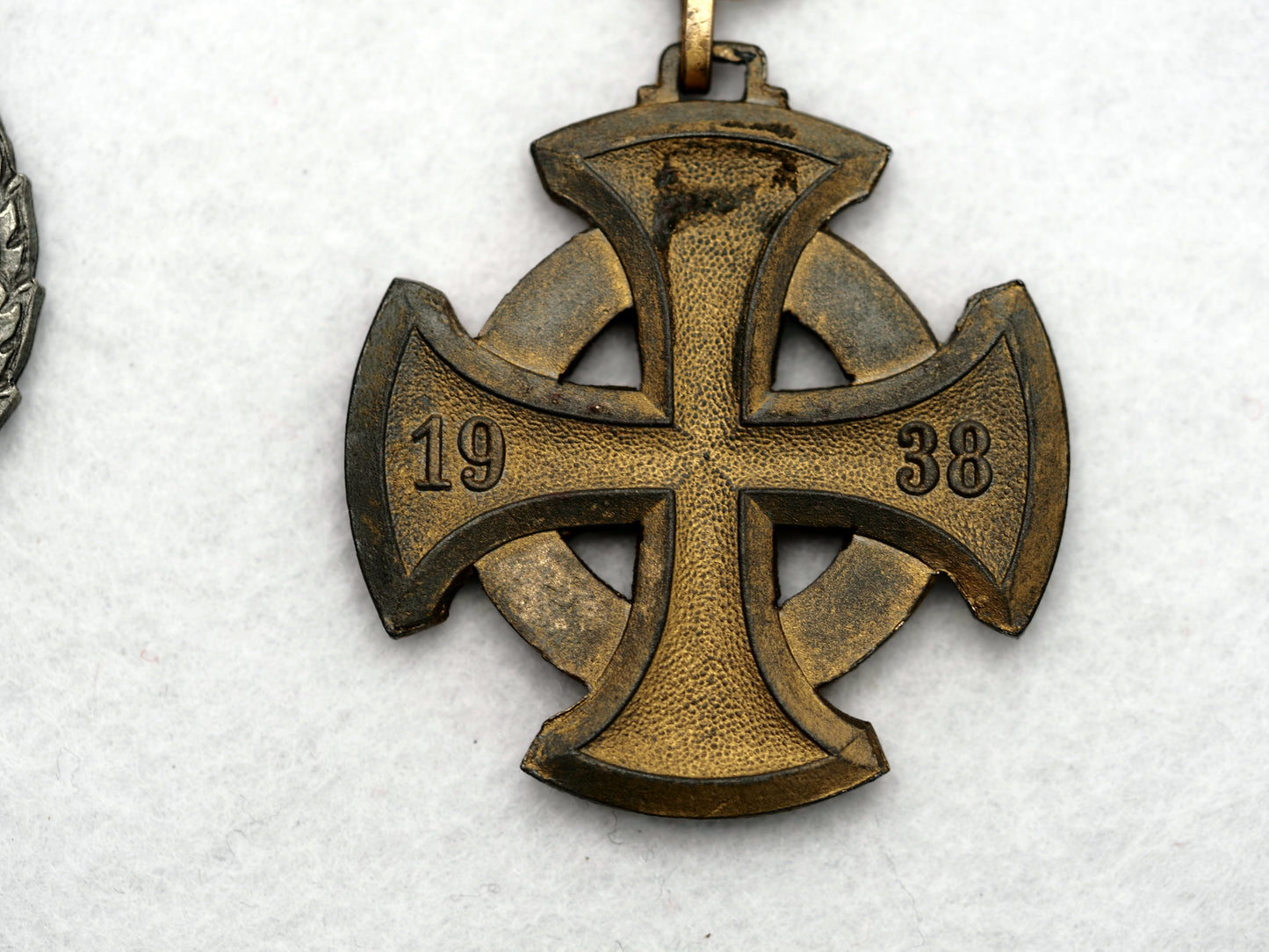 Rare German WW2 Luftschutz Civil Defense Decoration 1st & 2nd Class Medal Set, 1938