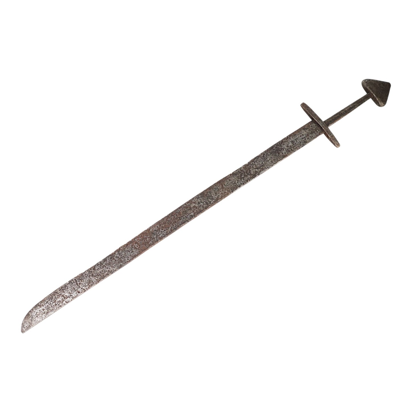 Scandinavian Viking Warrior Sword RARE Type 14 Falchion Style Blade Oakeshott Pommel | Circa 1000 AD