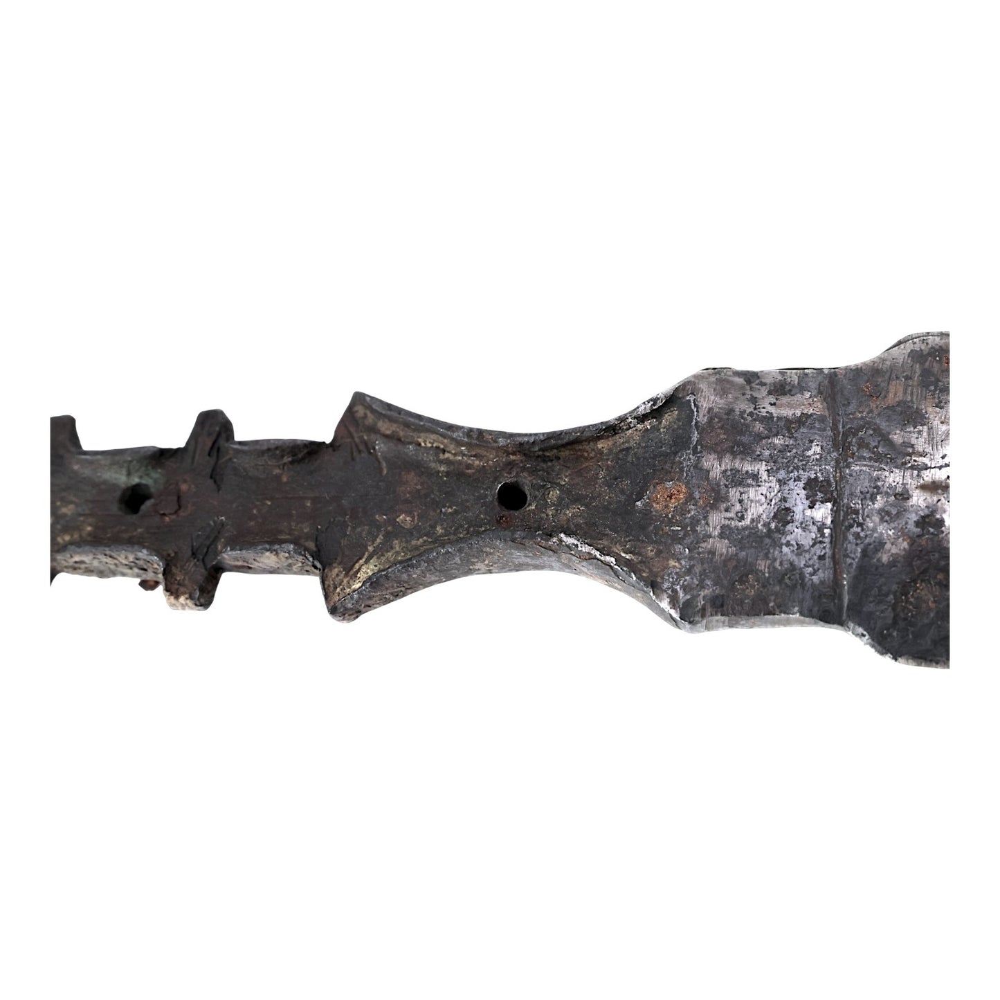 Excavated Ancient Scythian Iron Alloy Akinakes Short Sword Dagger, 5th Century B.C.