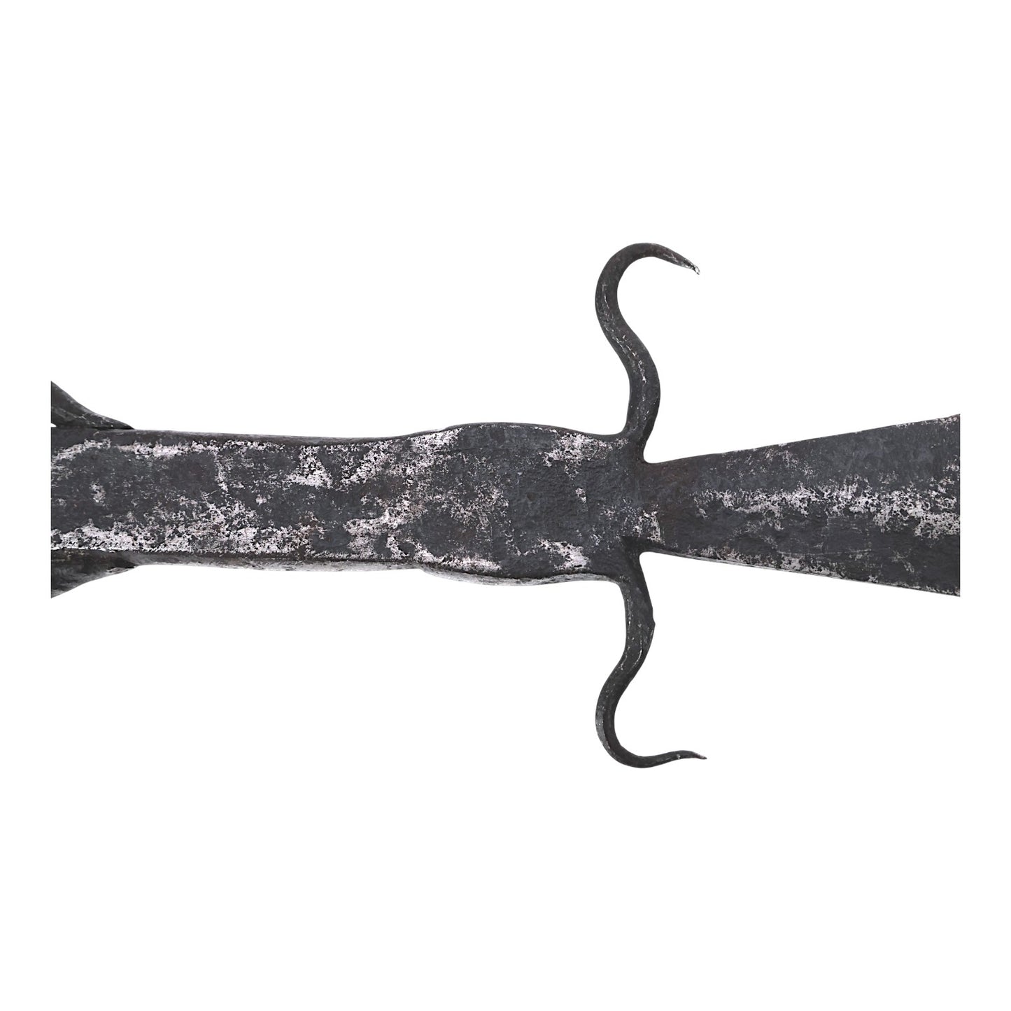 Ancient Scythian Iron Alloy Akinakes Dagger, Rare Form, One-Piece Construct, 5th Century B.C.