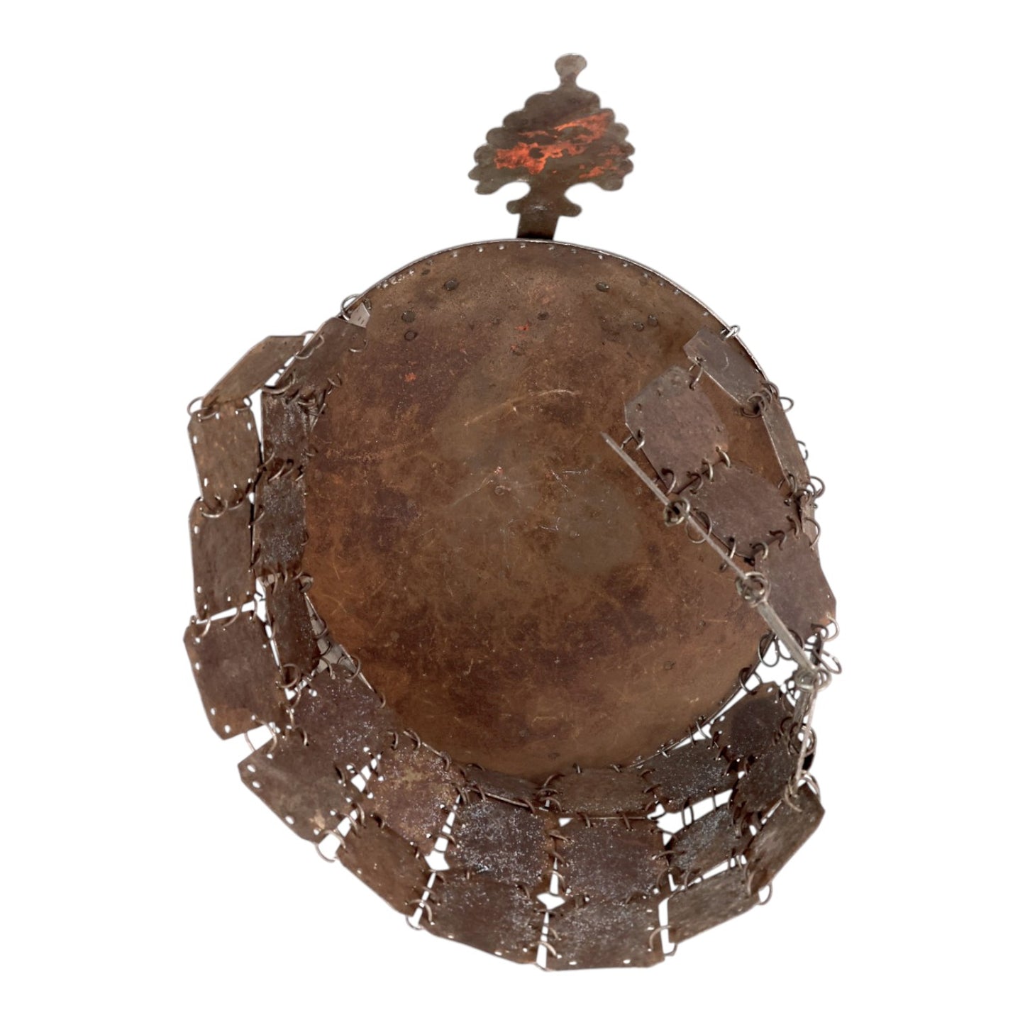 Incredible Persian Kulah Khud Helmet with Chain Mail, 18th-19th Century