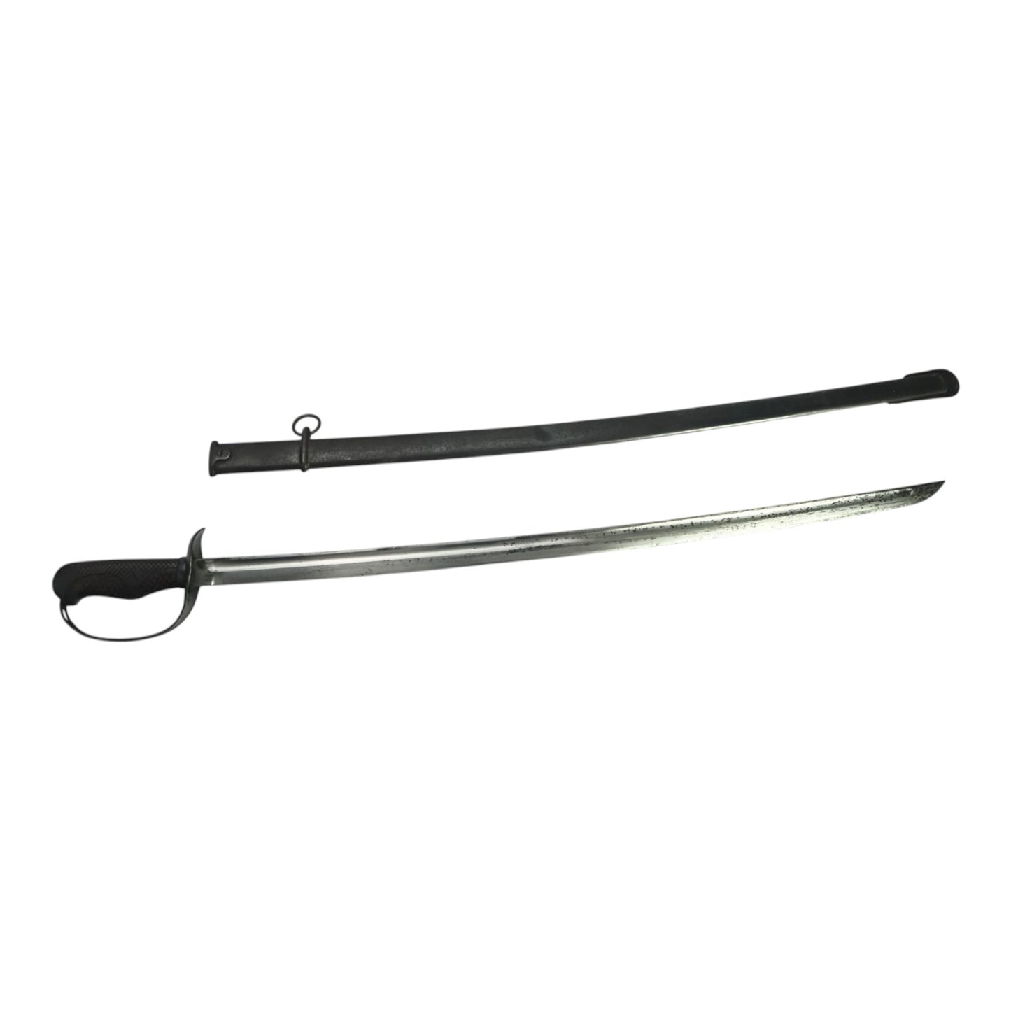 Japanese WWI Type 32 Cavalry Sword with Scabbard, Blade SN 128245