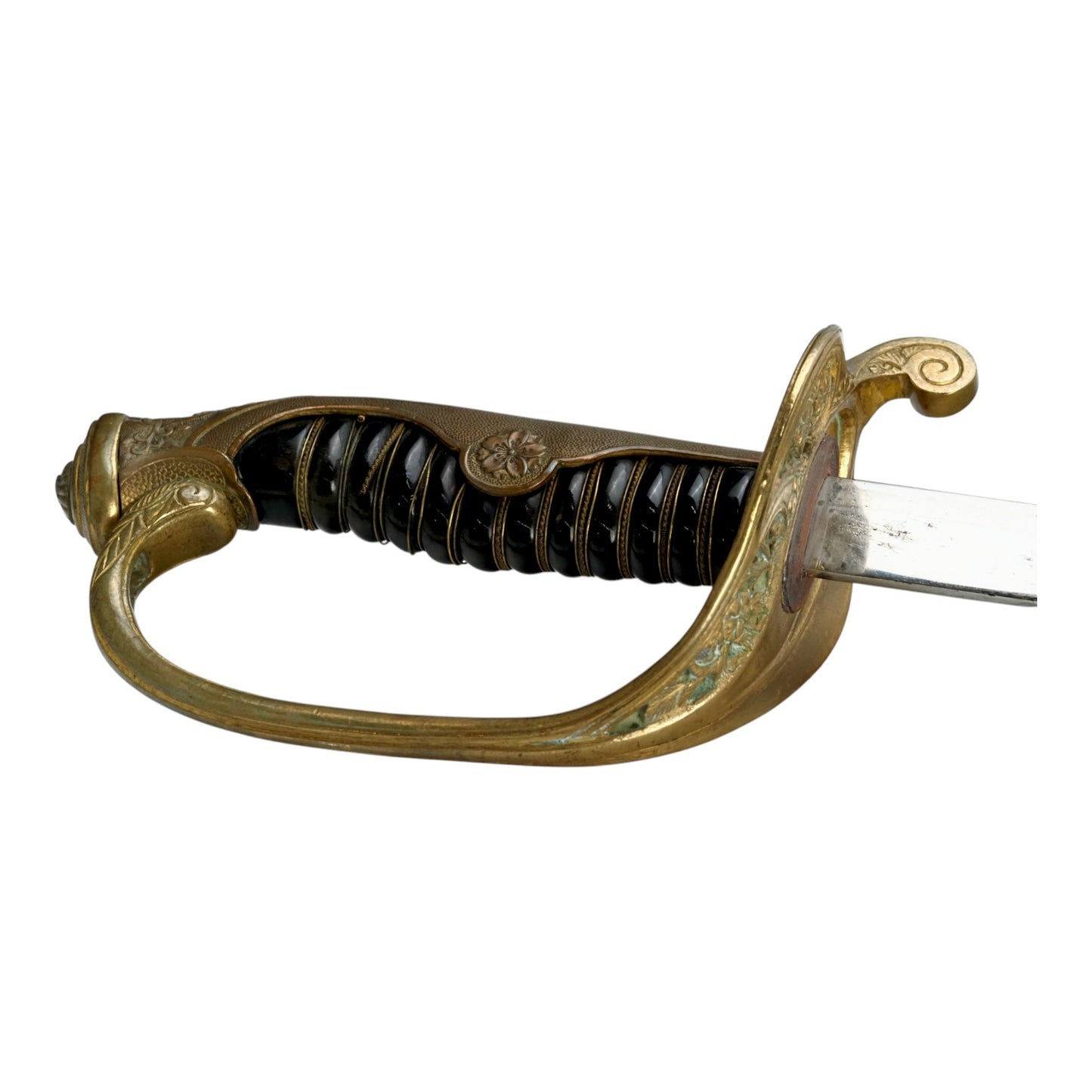 Japanese WWI-WWII Army Cavalry Officer’s Sword with Active Temper Line