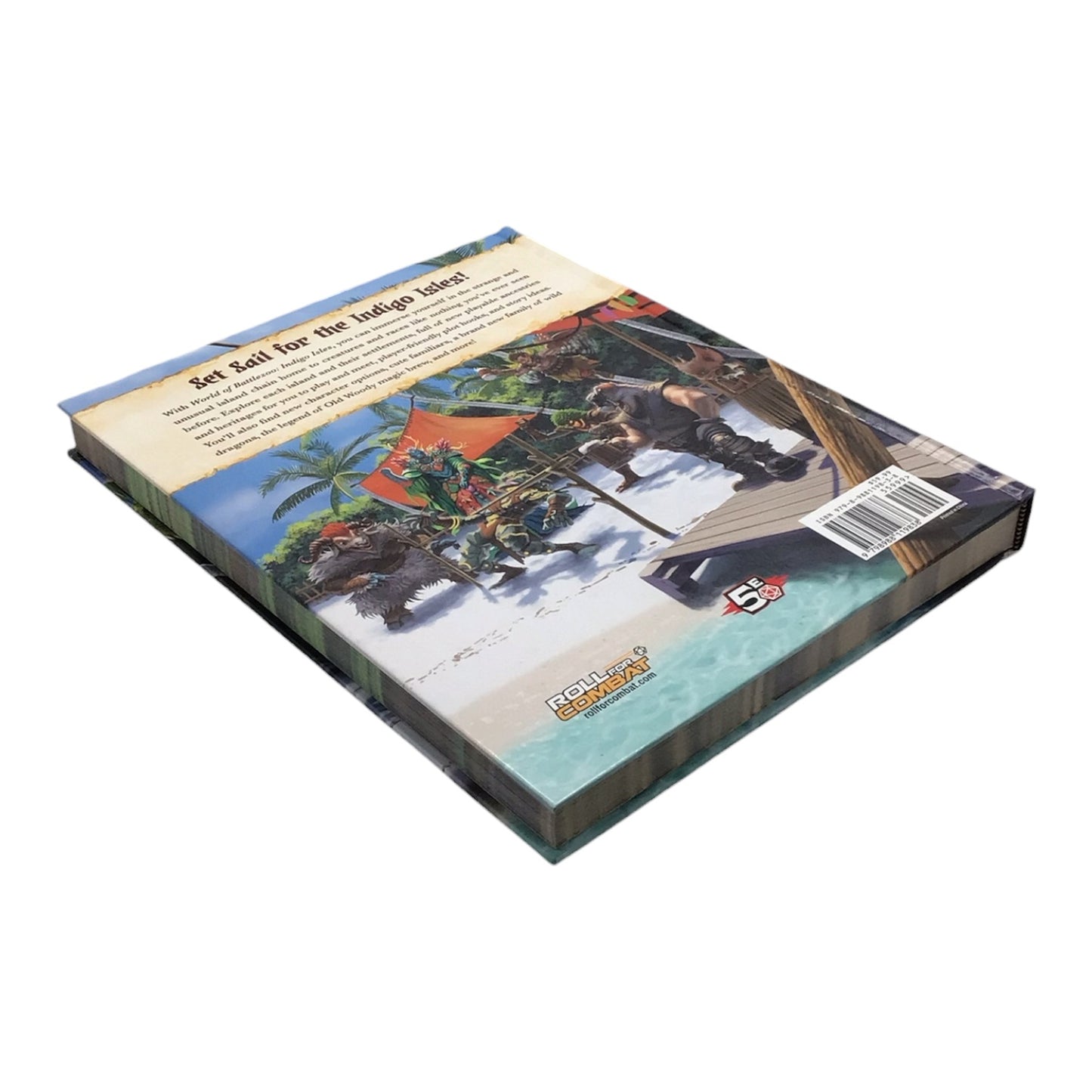 World of Battle Zoo: Indigo Isles RPG Hardcover Book