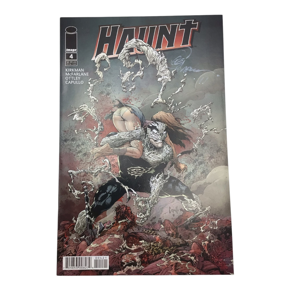 Haunt #4 Variant Cover Signed by Greg Capullo - Image Comics