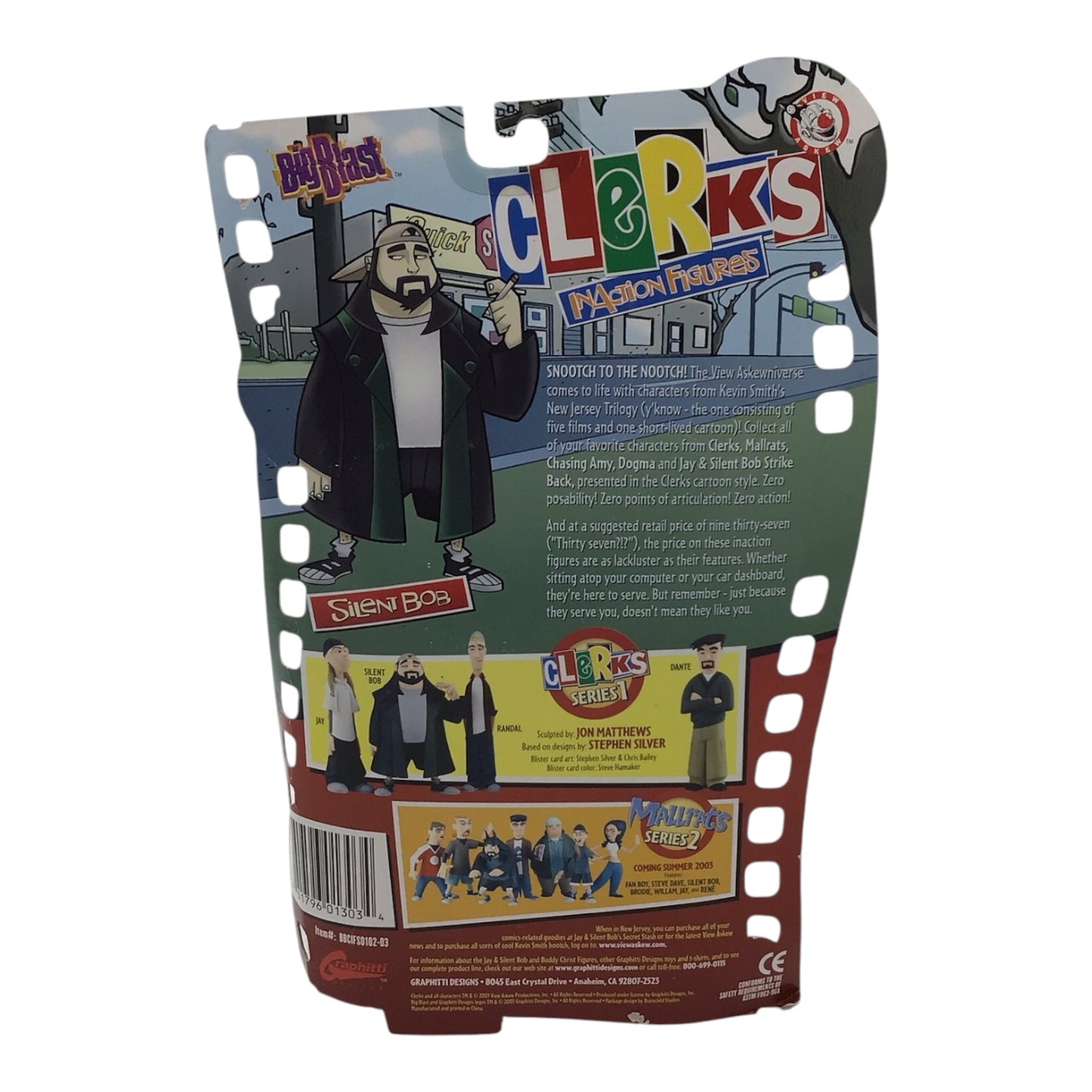 Clerks Inaction Figures Silent Bob - Clerks Series 1 (2003)