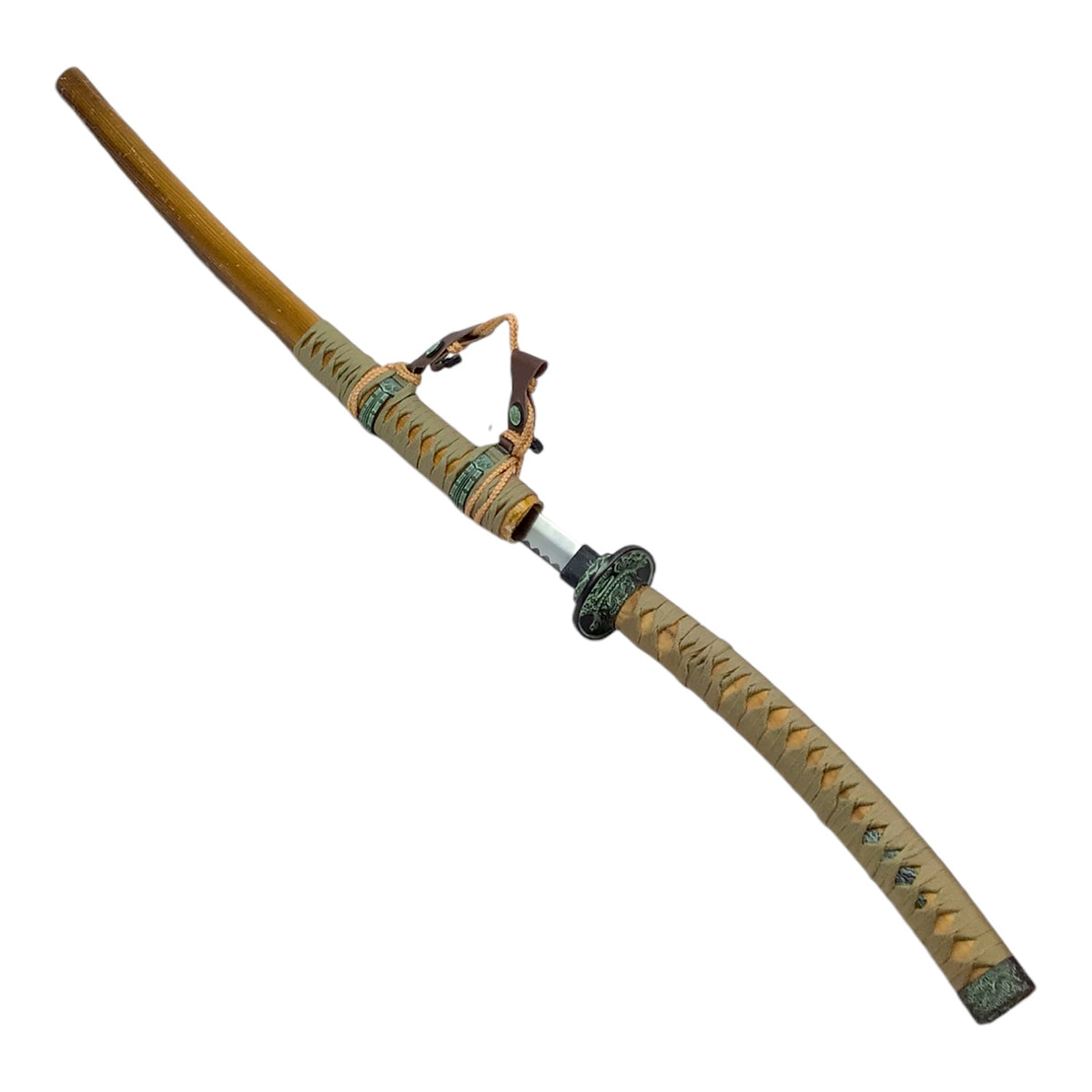 43" Samurai Reverse Jintachi Sword – Hardwood Handle