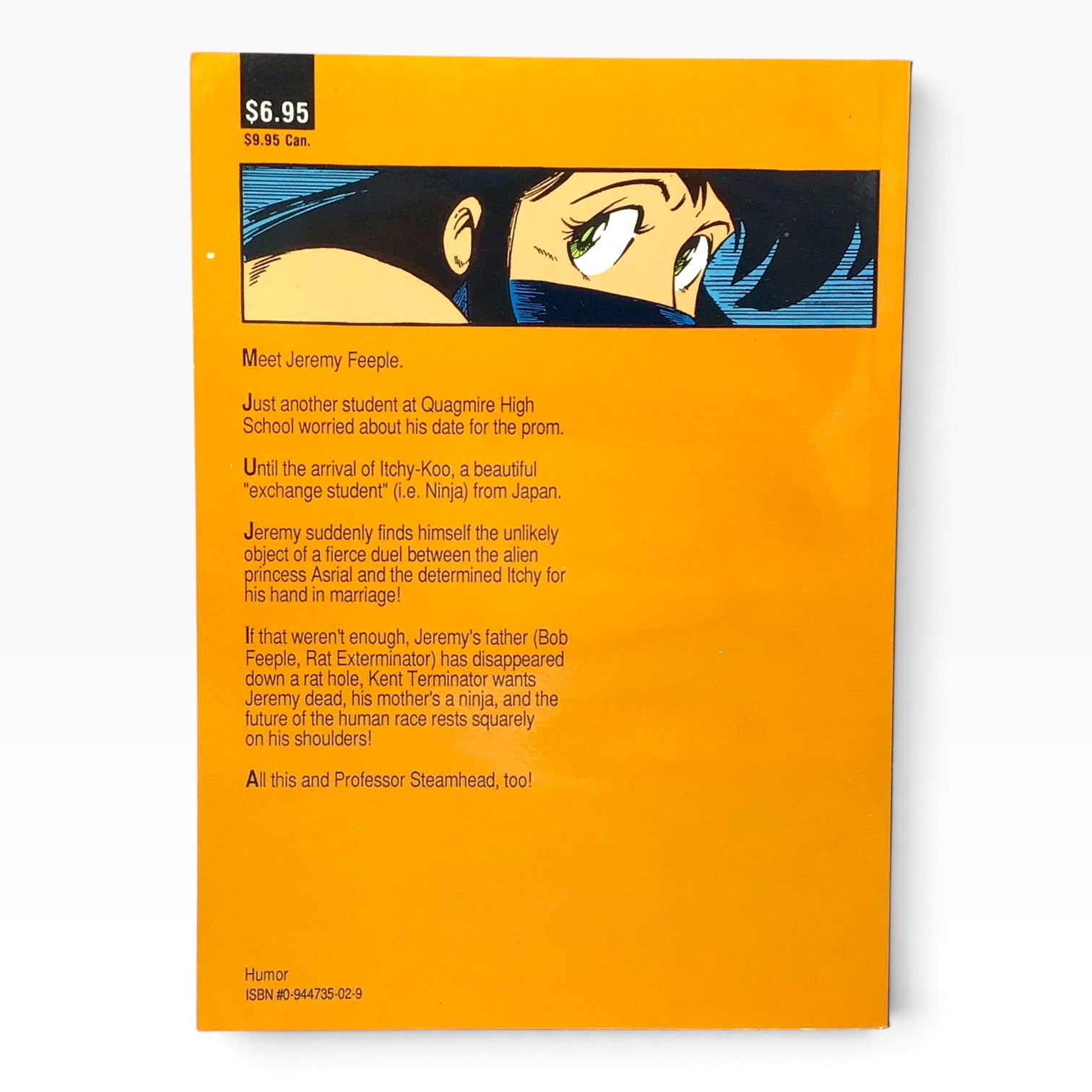 Ninja High School #1 (1987) – Limited Signed Edition #78/100 by Ben Dunn - Eternity Comics - Mint