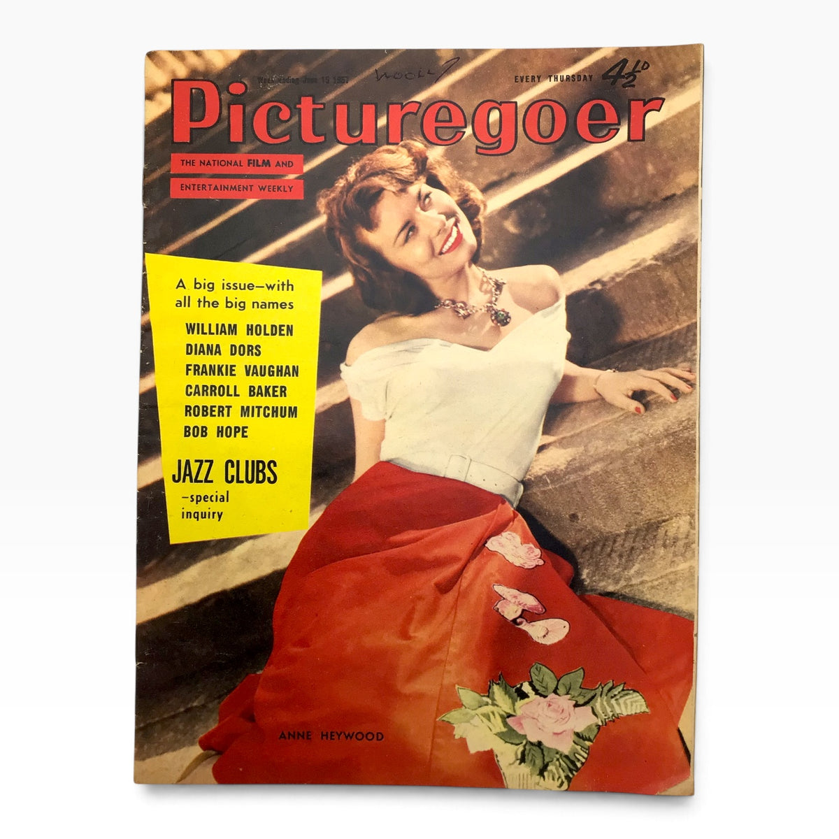 Vintage 1957 Picturegoer Film and Entertainment British Magazine Set - 12 Issues