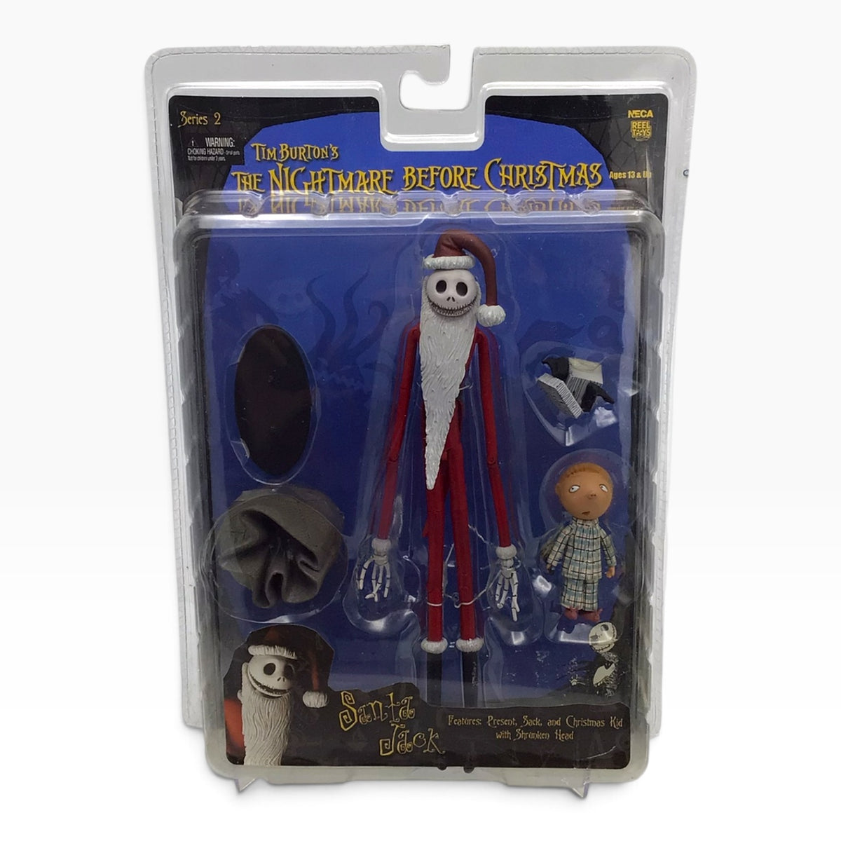 Tim Burton's The Nightmare Before Christmas Santa Jack Series 2 Action Figure – NECA