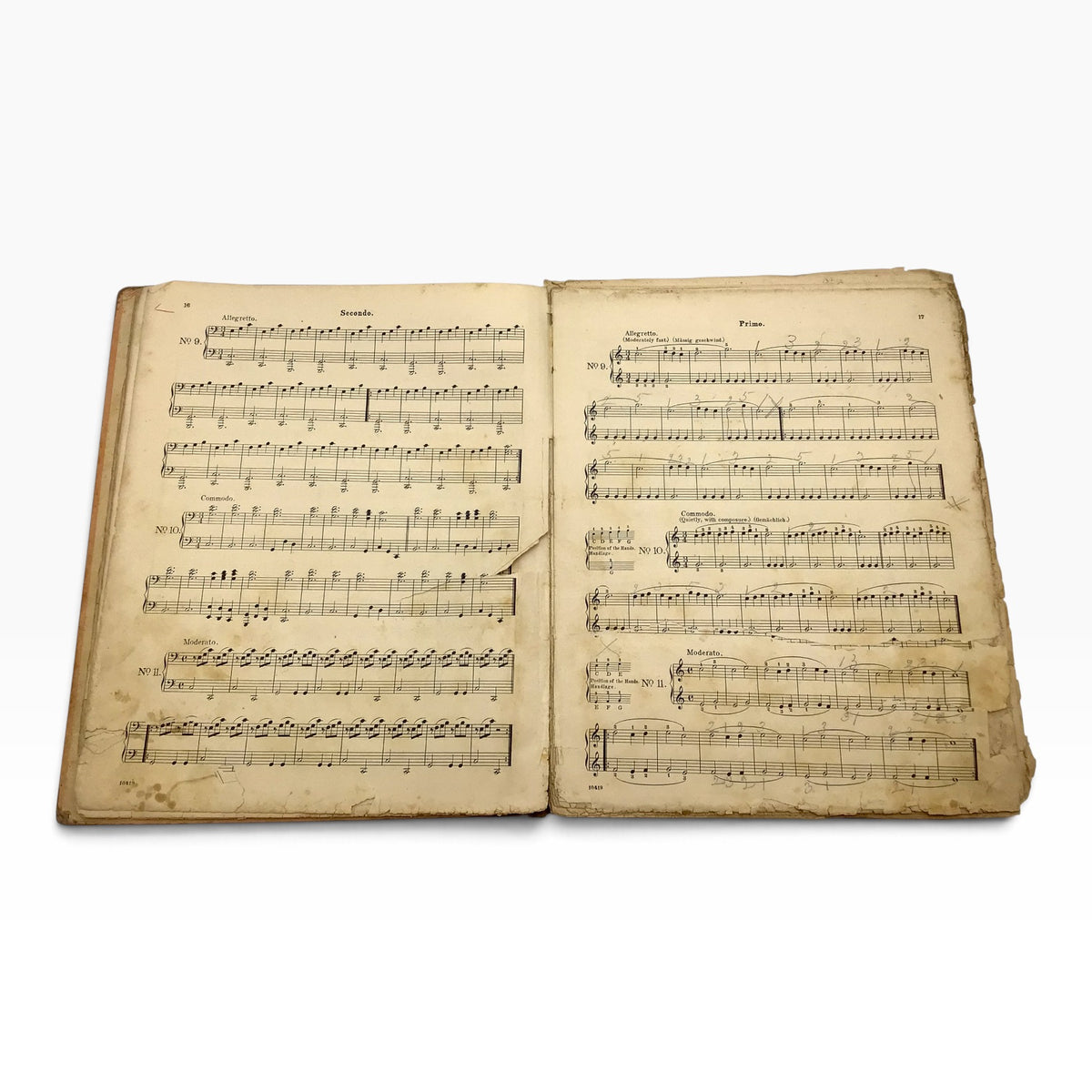 Ferdinand Beyer Elementary Instruction Book for the Pianoforte – G. Schirmer 1899