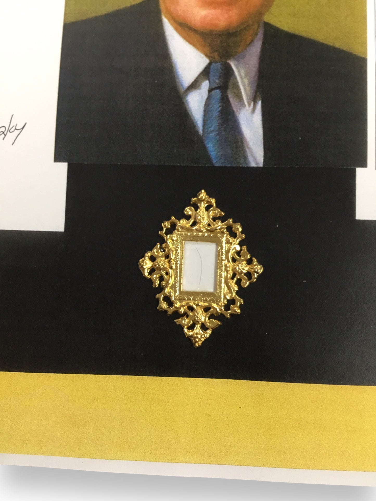 Dwight D. Eisenhower Hair Clipping with COA