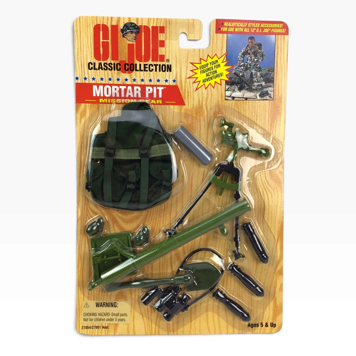 GI Joe Mortar Pit Mission Gear Set (1996) – Hasbro Classic Collection #27854