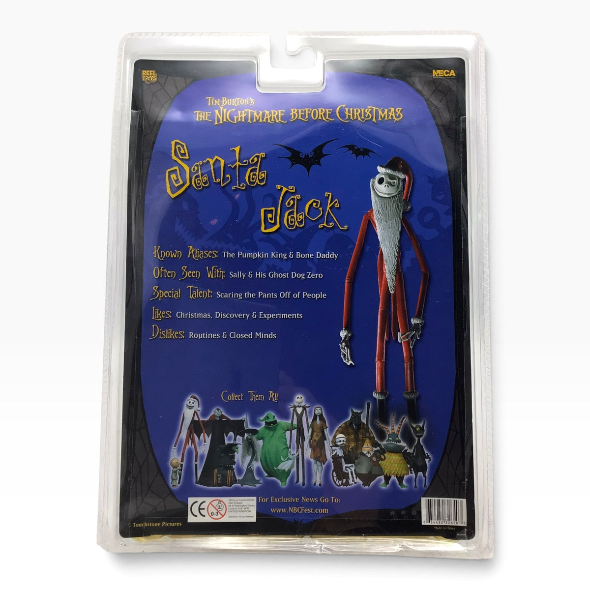 Tim Burton's The Nightmare Before Christmas Santa Jack Series 3 Action Figure – NECA