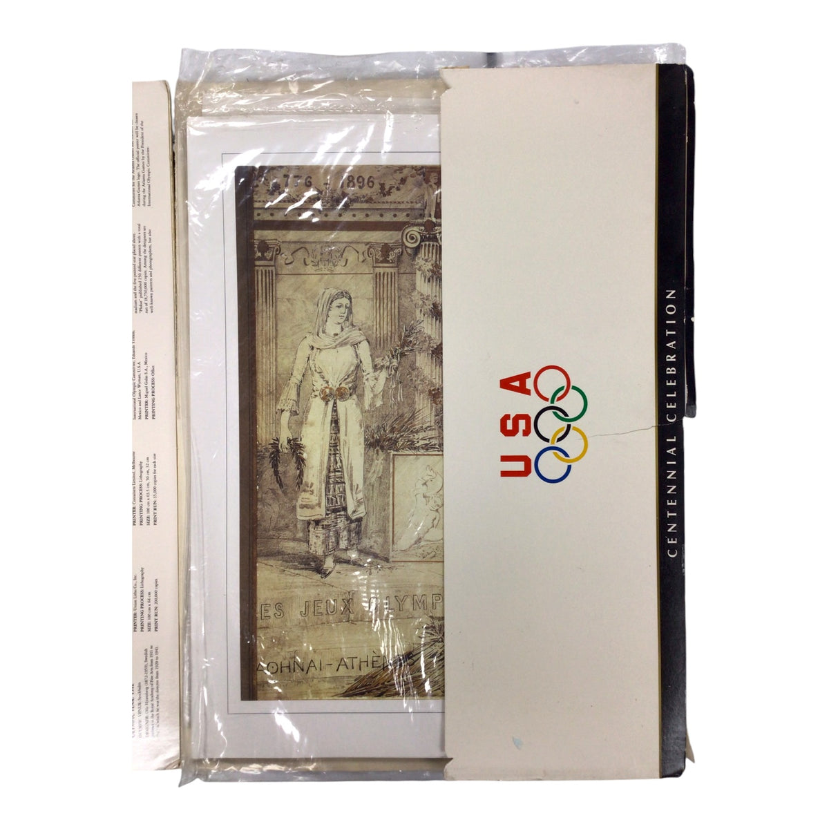 Olympiad Greatest Moments Poster Collection 1896–1996 – 1996 Olympic Centennial Portfolio