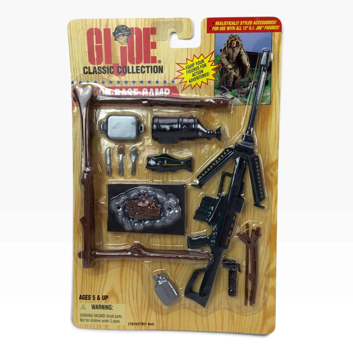 GI Joe Recon Base Camp Mission Gear Set (1997) – Hasbro Classic Collection #27974