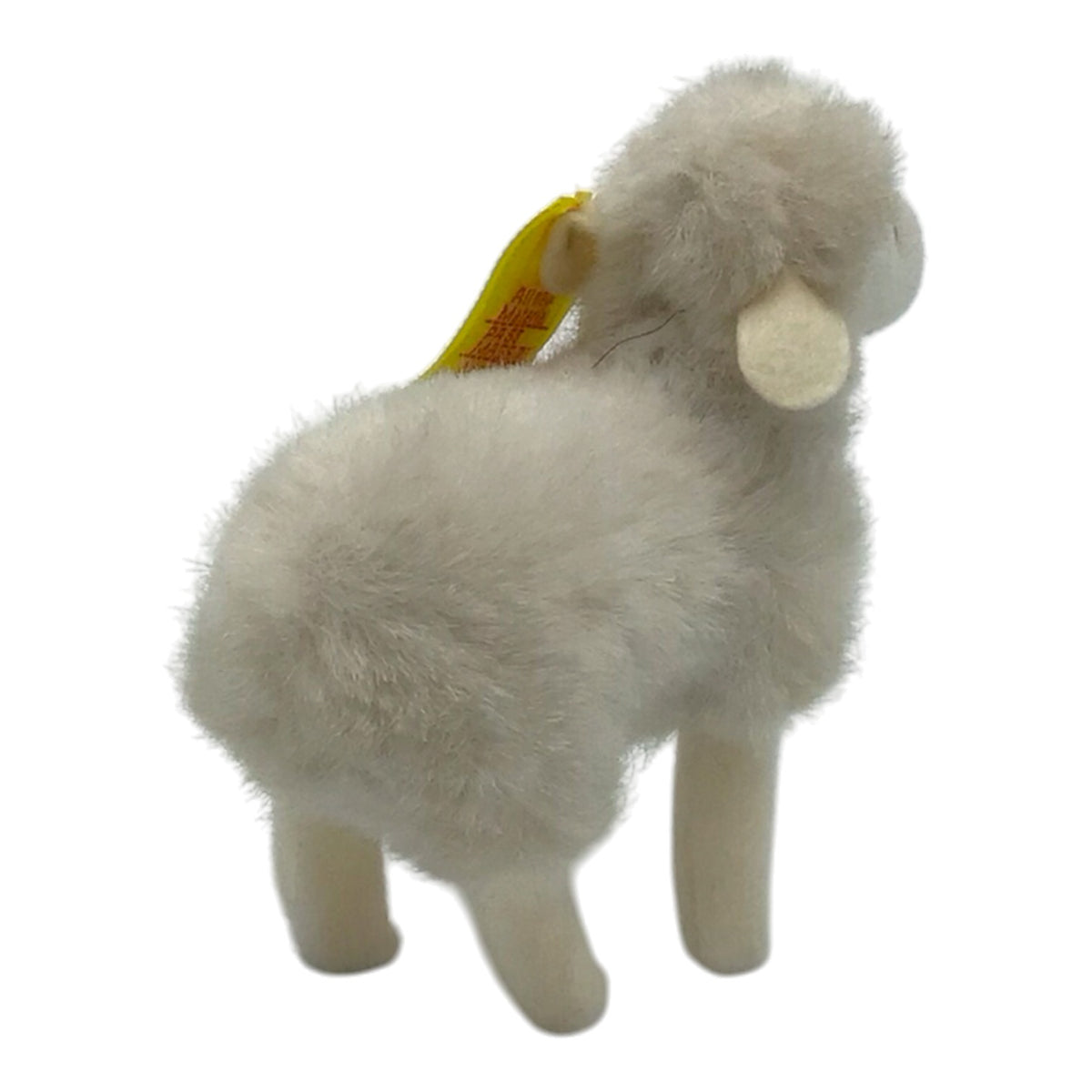 German Steiff Miniature Flori Sheep Mohair Stuffed Animal 1518/11