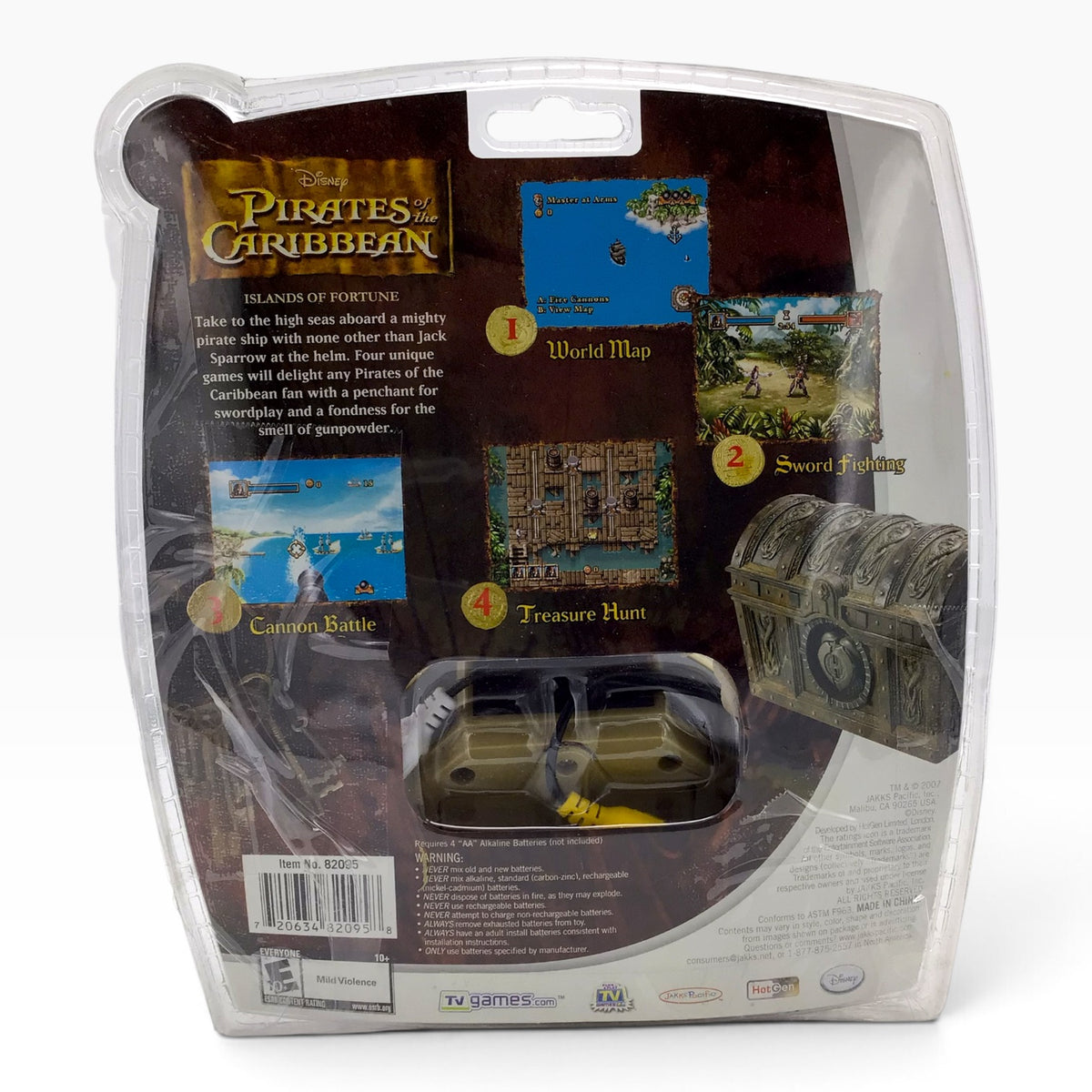 Pirates of the Caribbean: Island of Fortune Plug & Play TV Games – 2007 - Disney