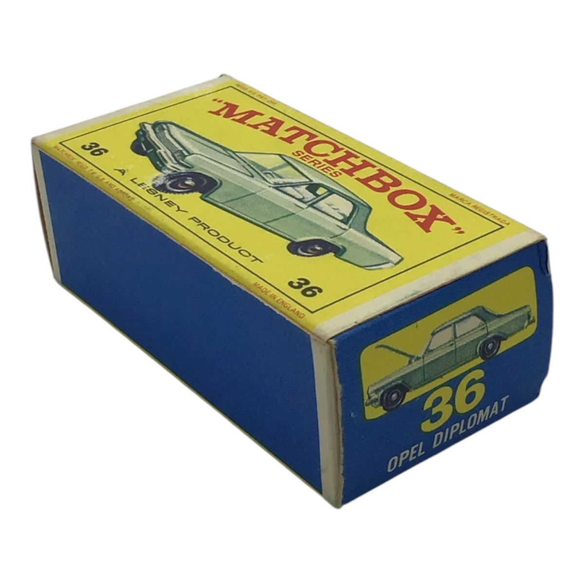Lesney Matchbox Series #36 Opel Diplomat w/ Original Box