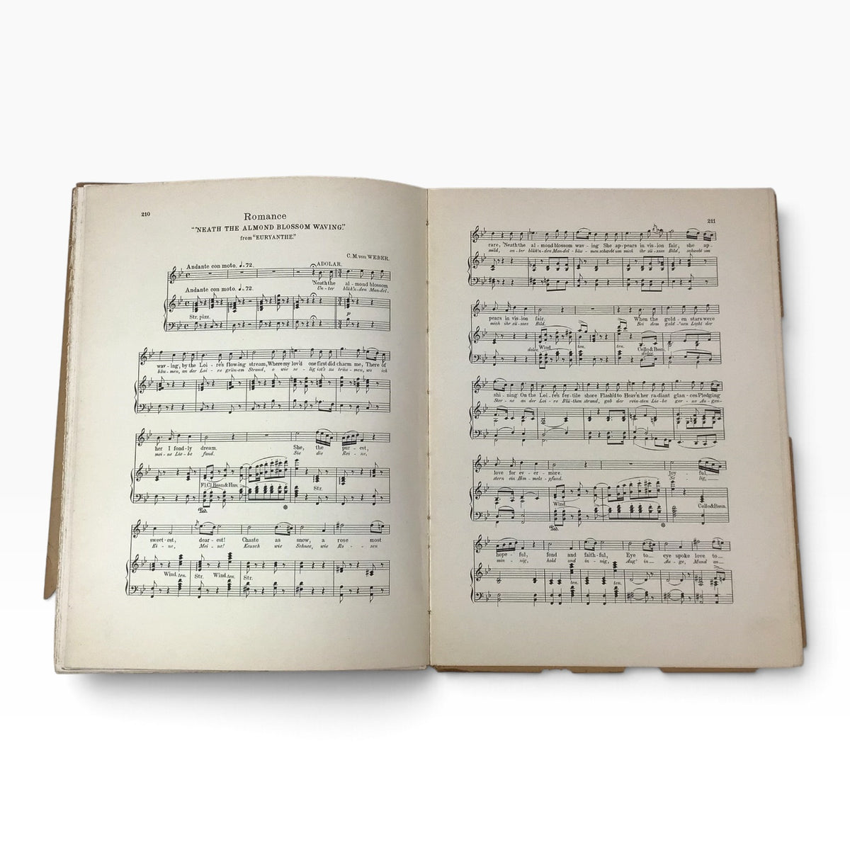 Antique 1891 Famous Composers and Their Works Part 9 – Music History & Piano Sheet Music Book