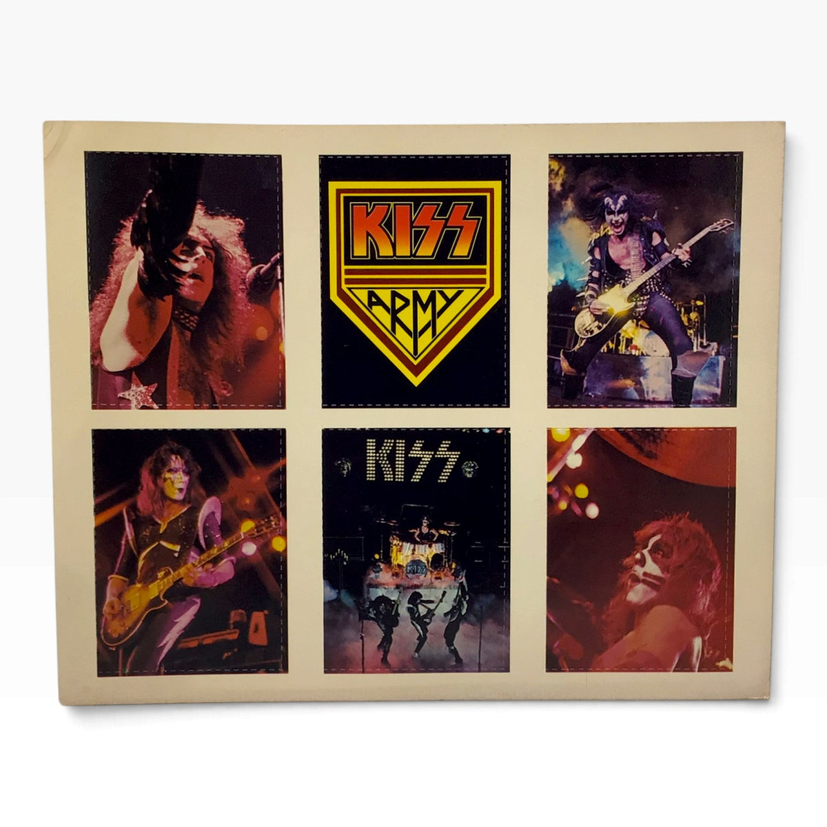 KISS Photo Card Set of 6 – 1976 – Casablanca Records – Rock Steady