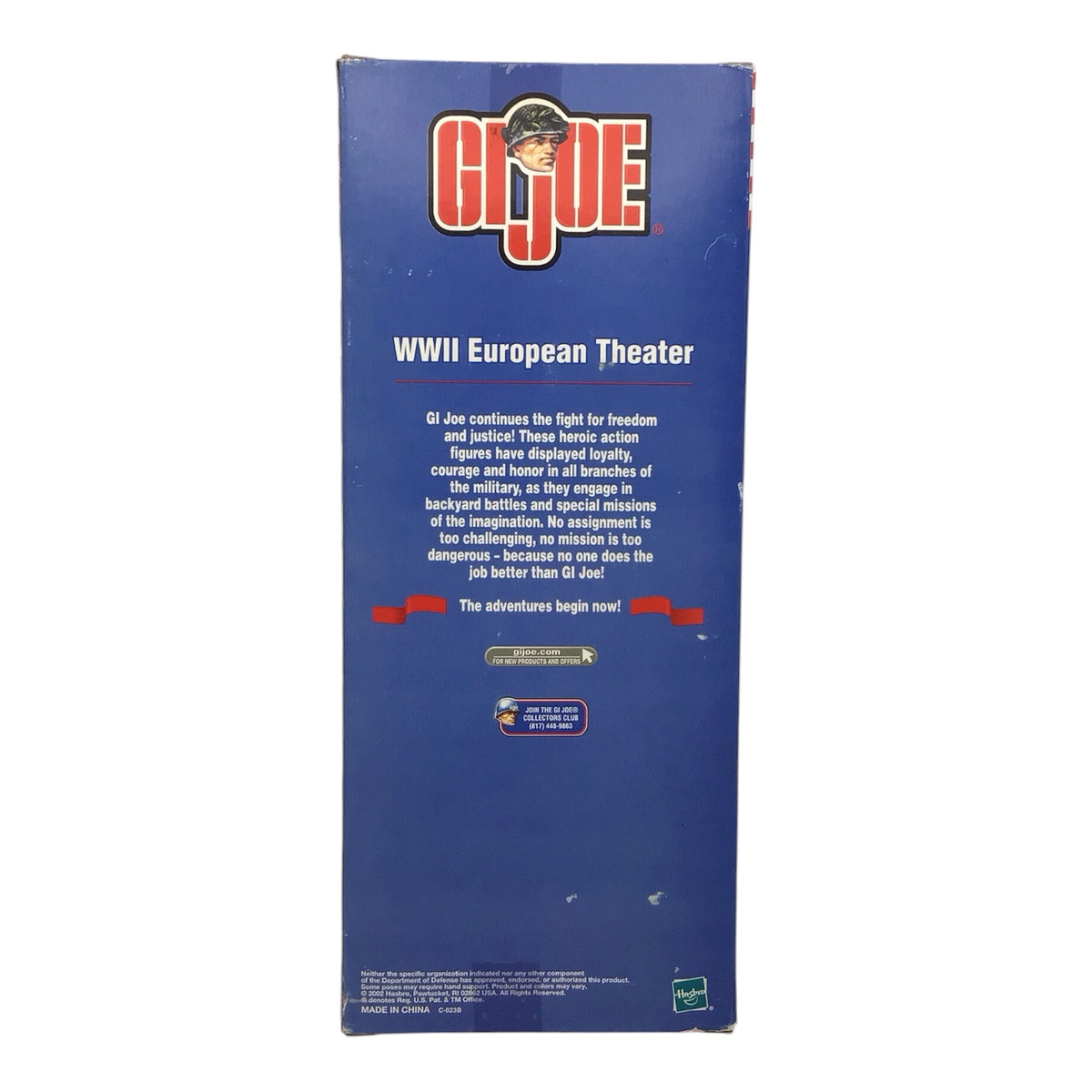 GI Joe WWII European Theater - Hasbro 2002