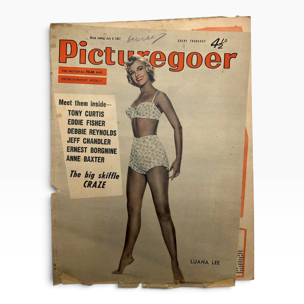 Vintage 1957 Picturegoer Film and Entertainment British Magazine Set - 12 Issues